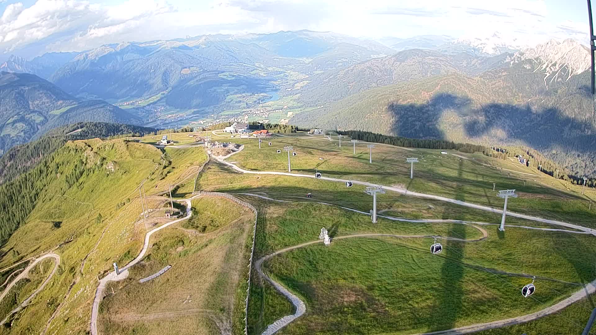 Kronplatz vrh | pogled na Valdaora – Olang