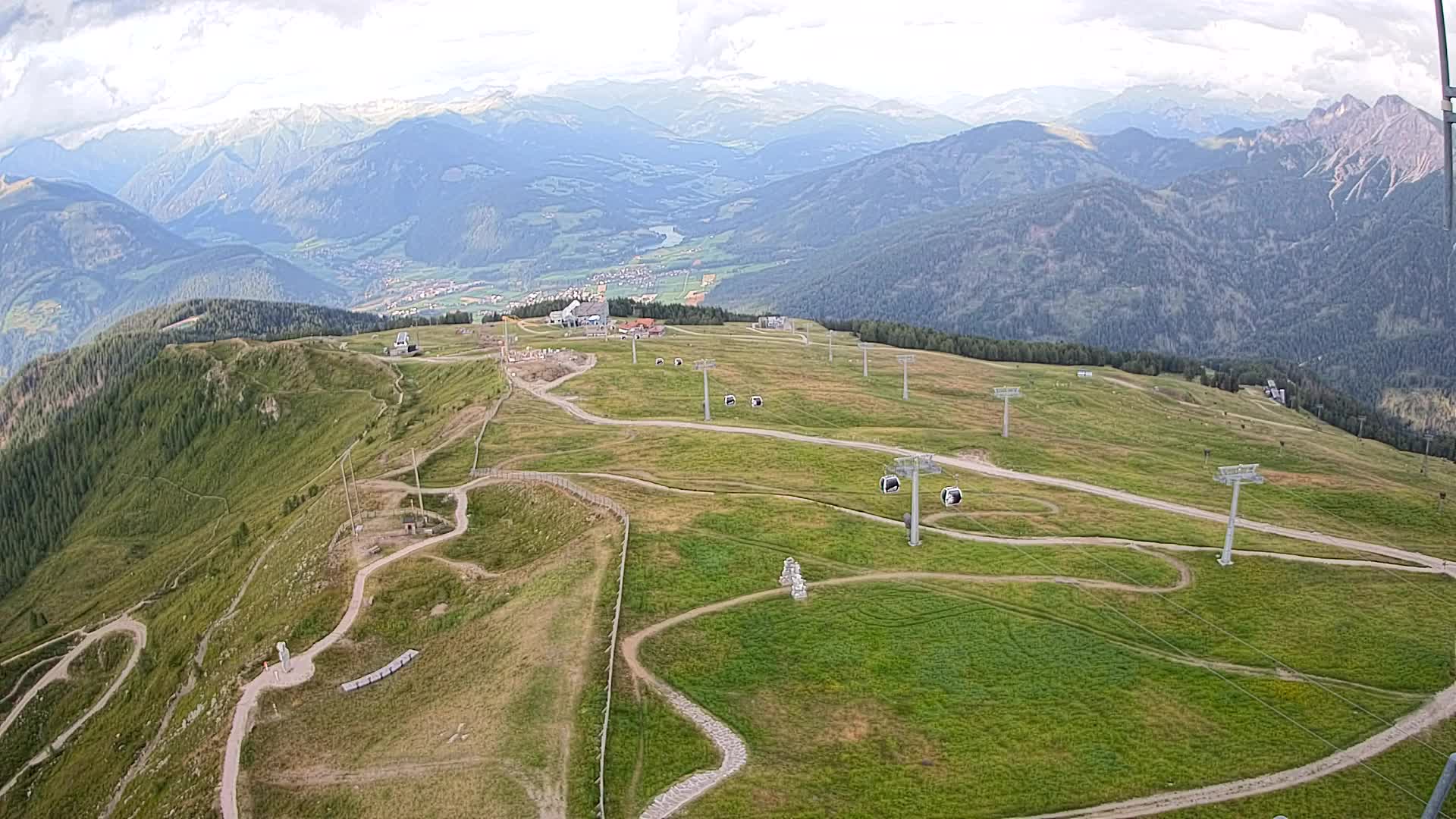 Sommet du Kronplatz | vue sur Valdaora – Olang