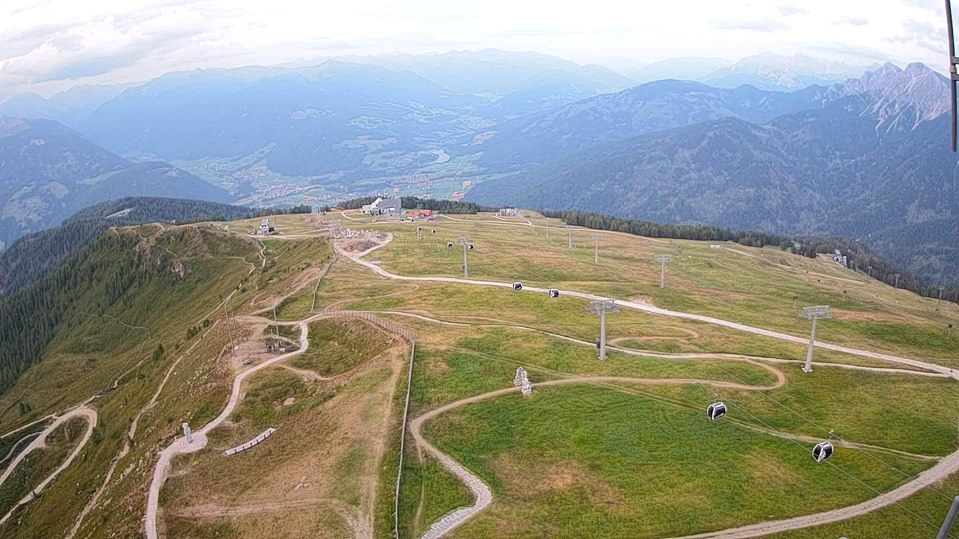 Sommet du Kronplatz | vue sur Valdaora – Olang