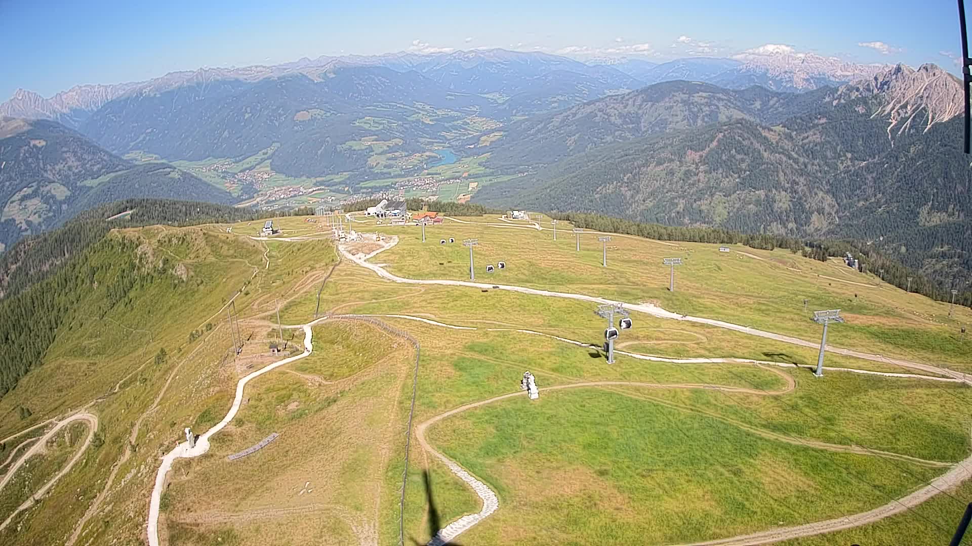 Sommet du Kronplatz | vue sur Valdaora – Olang