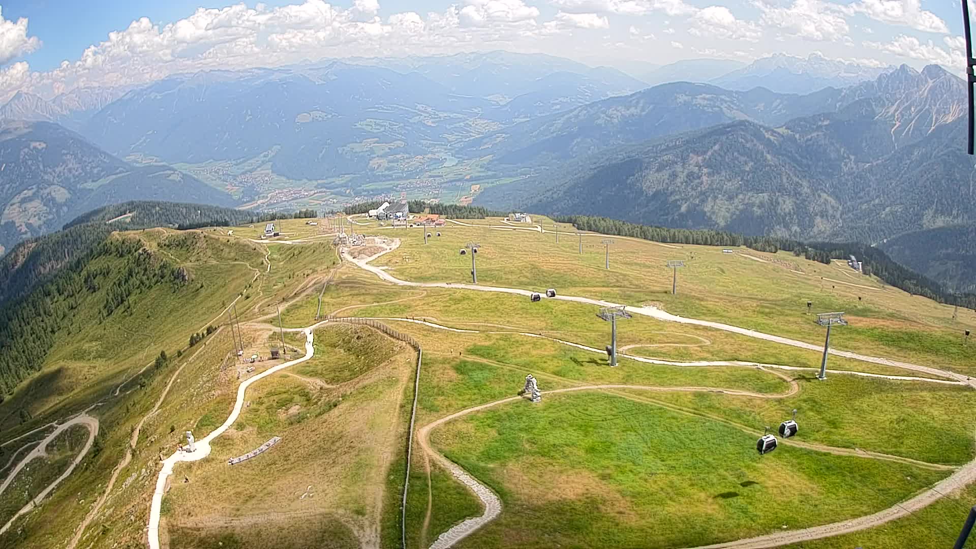 Sommet du Kronplatz | vue sur Valdaora – Olang