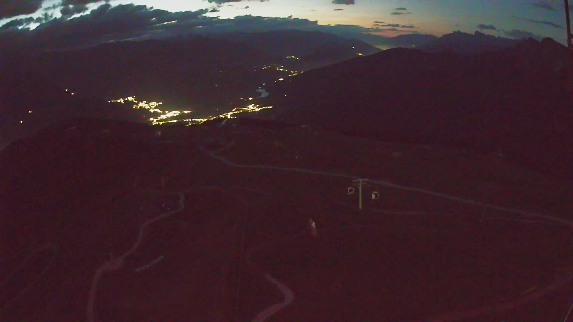 Kronplatz-Gipfel | Blick nach Olang – Valdaora