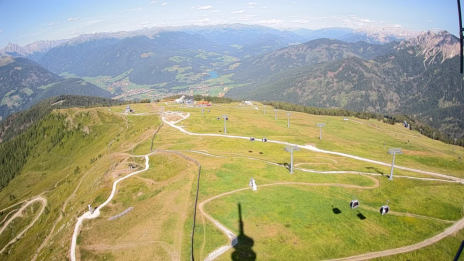 Kronplatz vrh | pogled na Valdaora – Olang