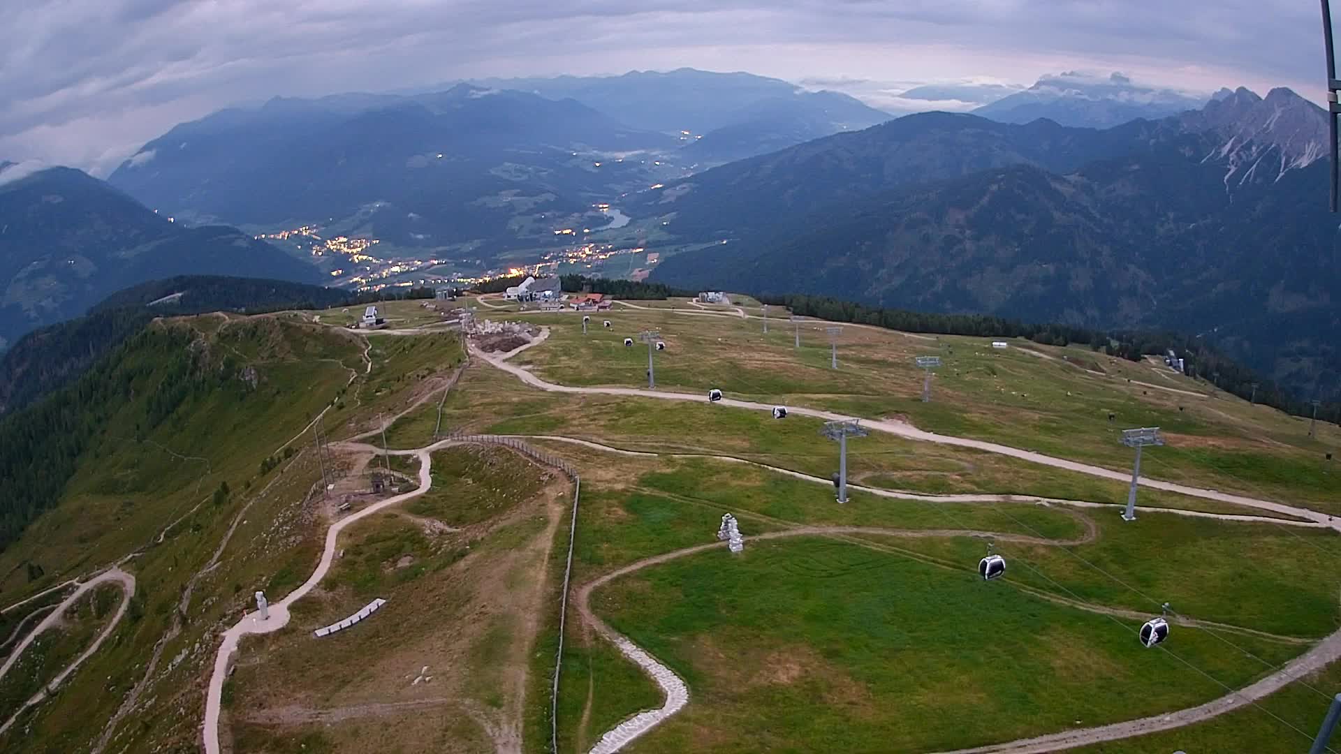 Kronplatz vrh | pogled na Valdaora – Olang