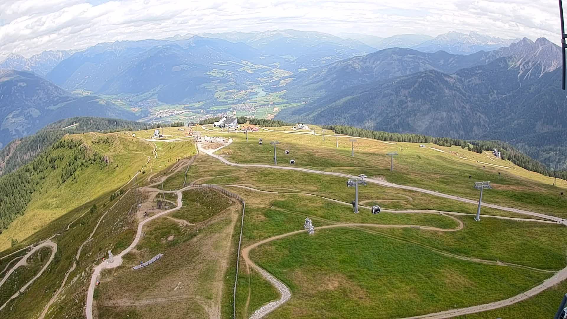 Sommet du Kronplatz | vue sur Valdaora – Olang