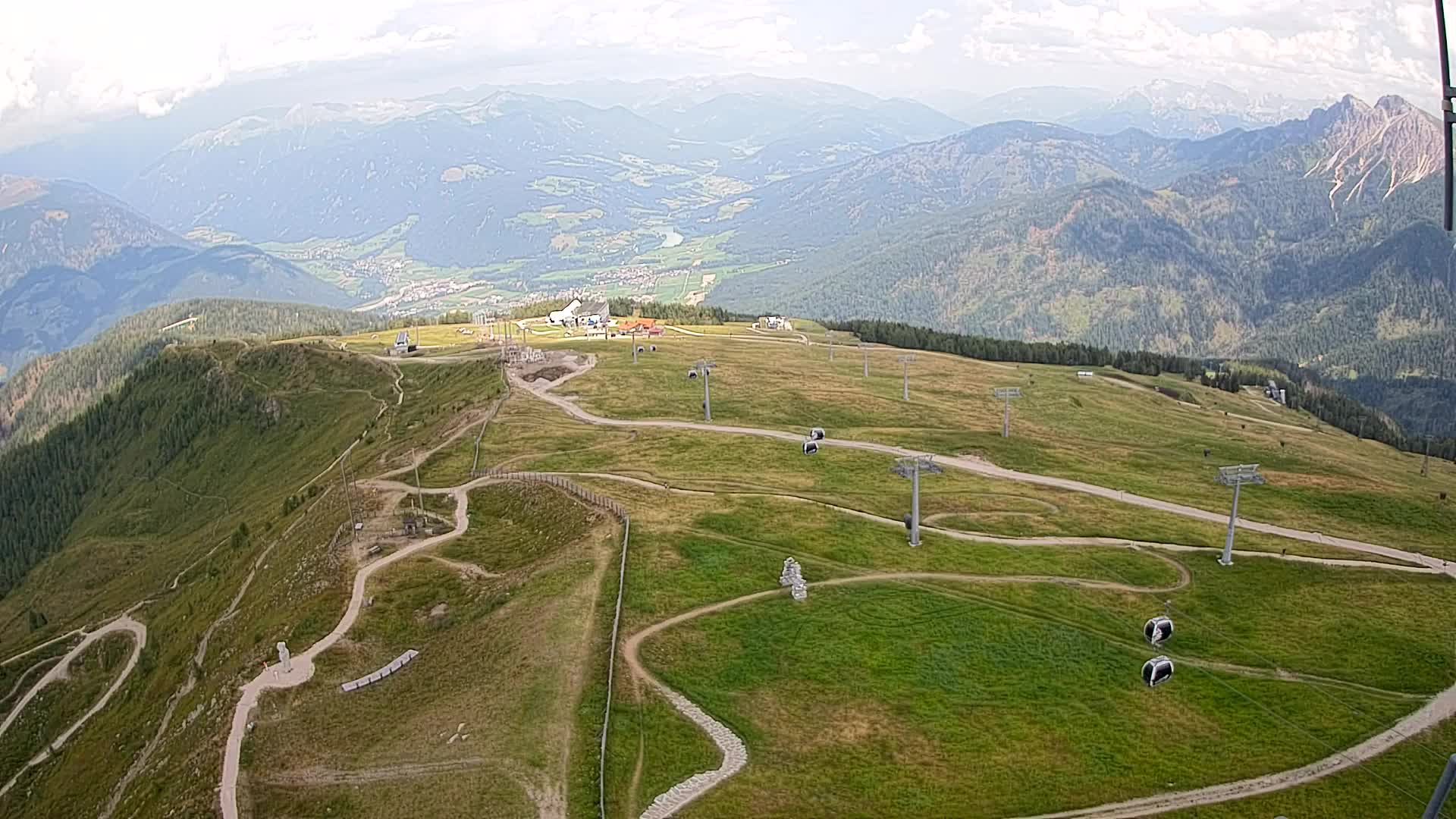 Sommet du Kronplatz | vue sur Valdaora – Olang