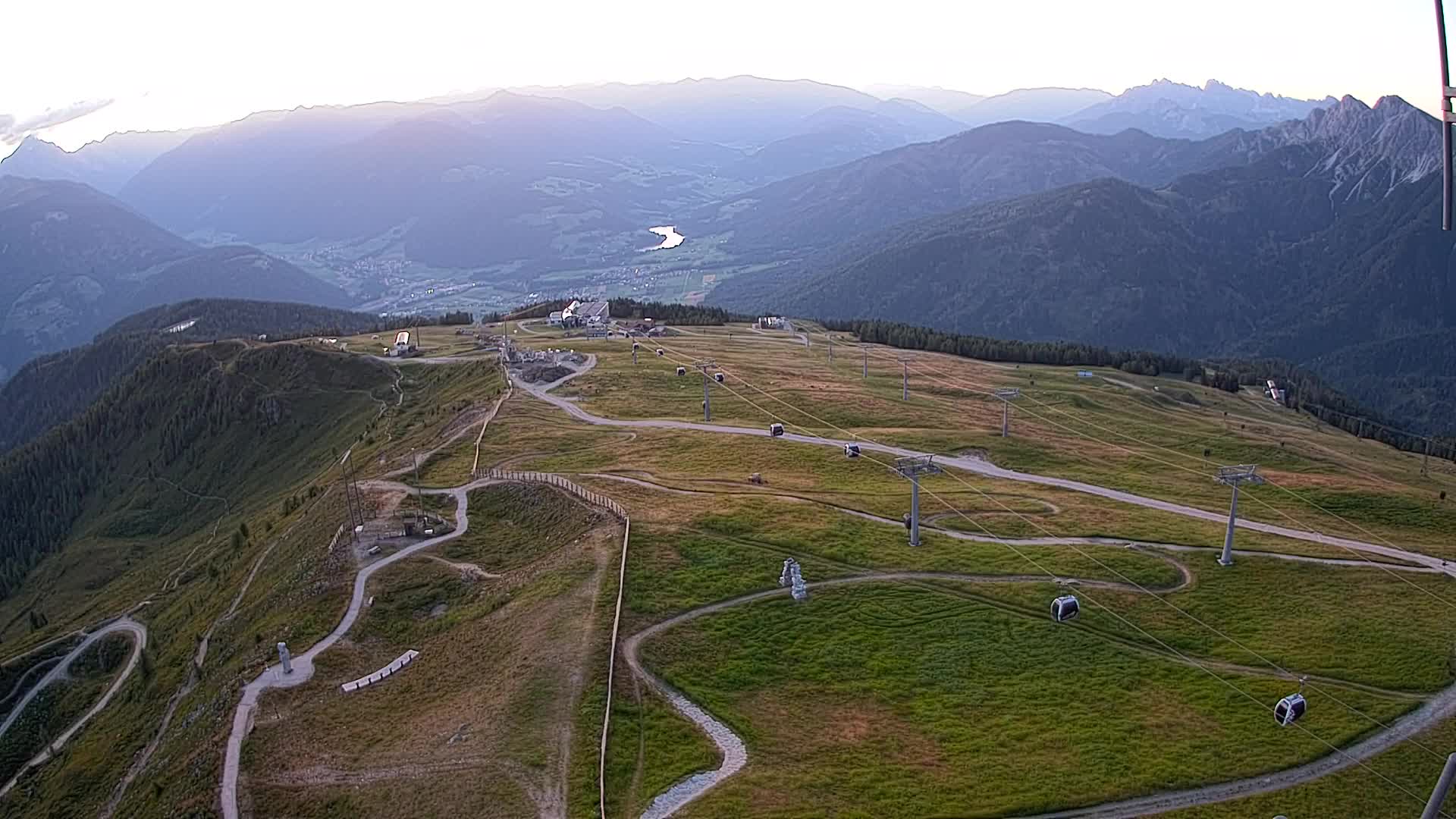 Sommet du Kronplatz | vue sur Valdaora – Olang