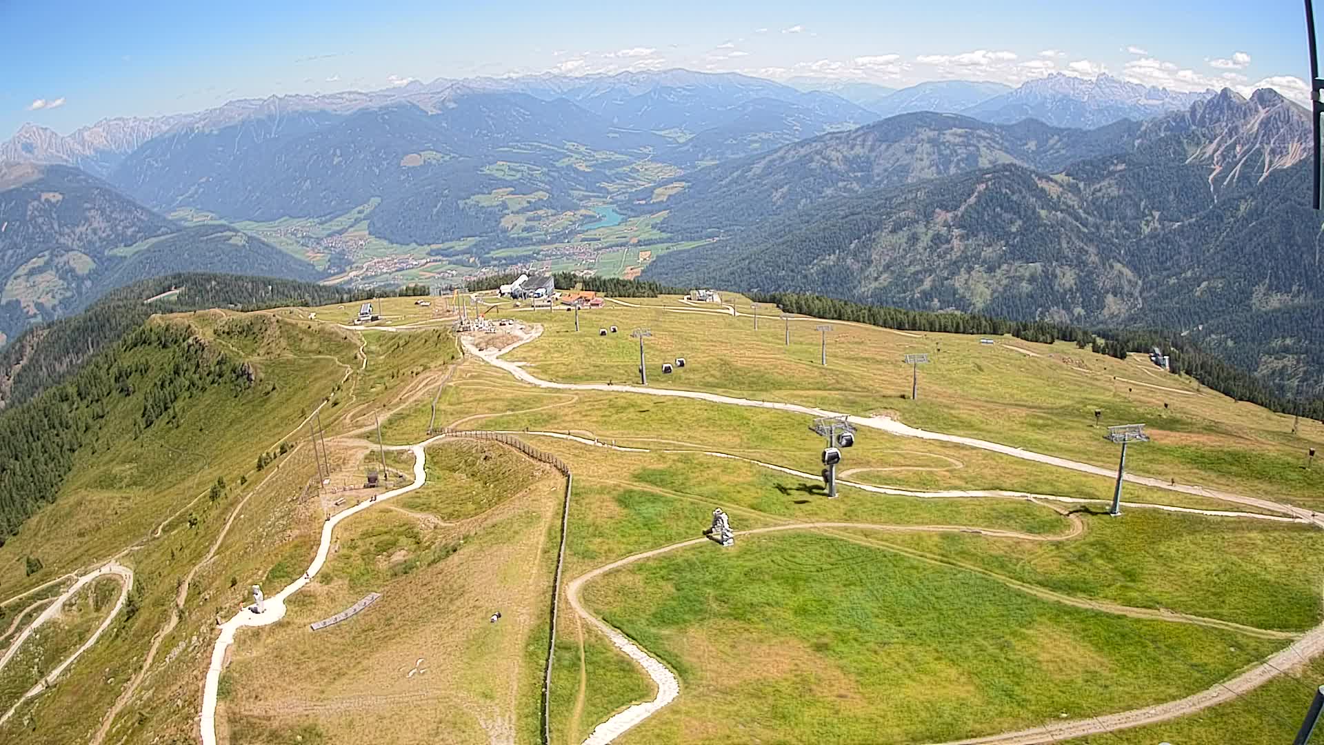 Sommet du Kronplatz | vue sur Valdaora – Olang