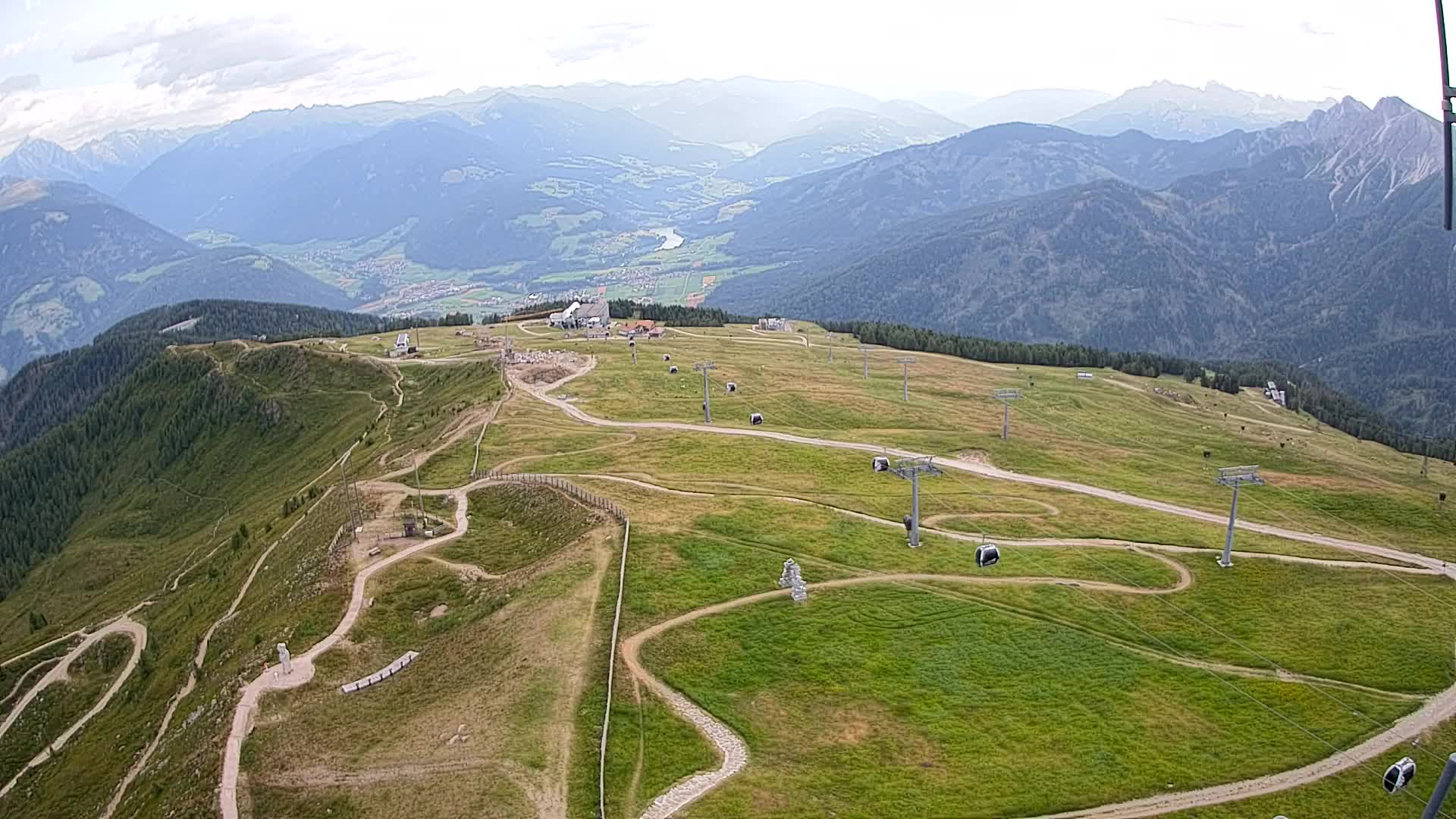 Sommet du Kronplatz | vue sur Valdaora – Olang