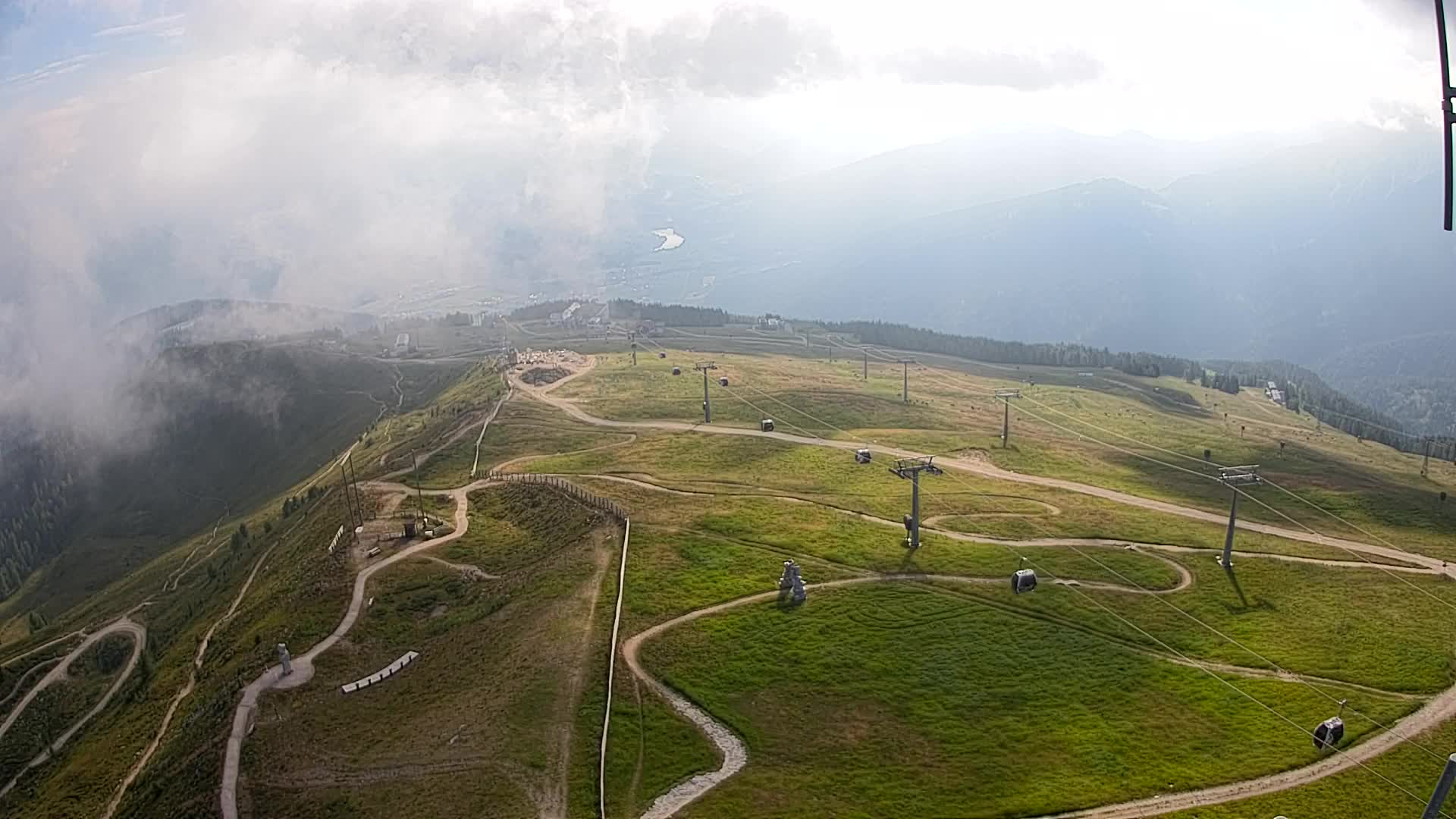 Sommet du Kronplatz | vue sur Valdaora – Olang