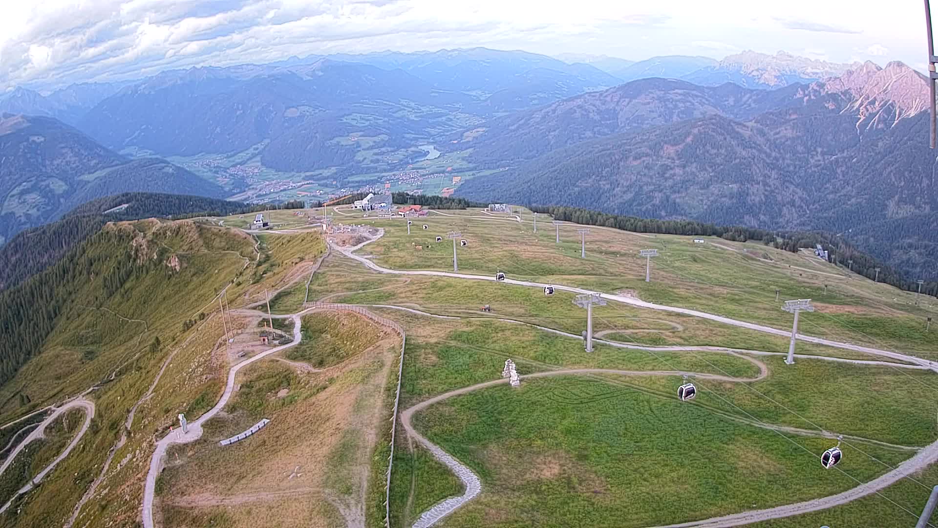 Kronplatz vrh | pogled na Valdaora – Olang