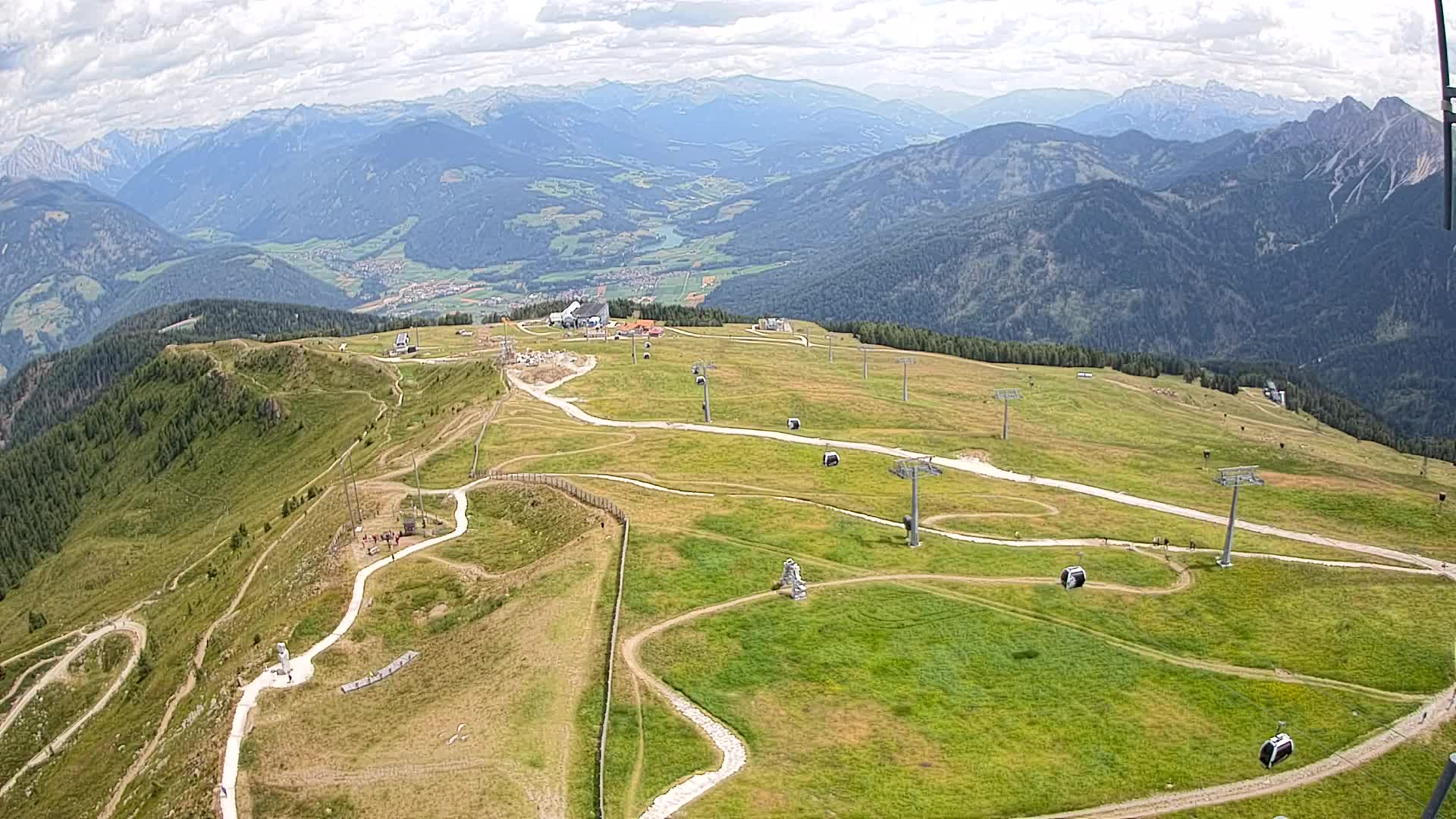 Sommet du Kronplatz | vue sur Valdaora – Olang