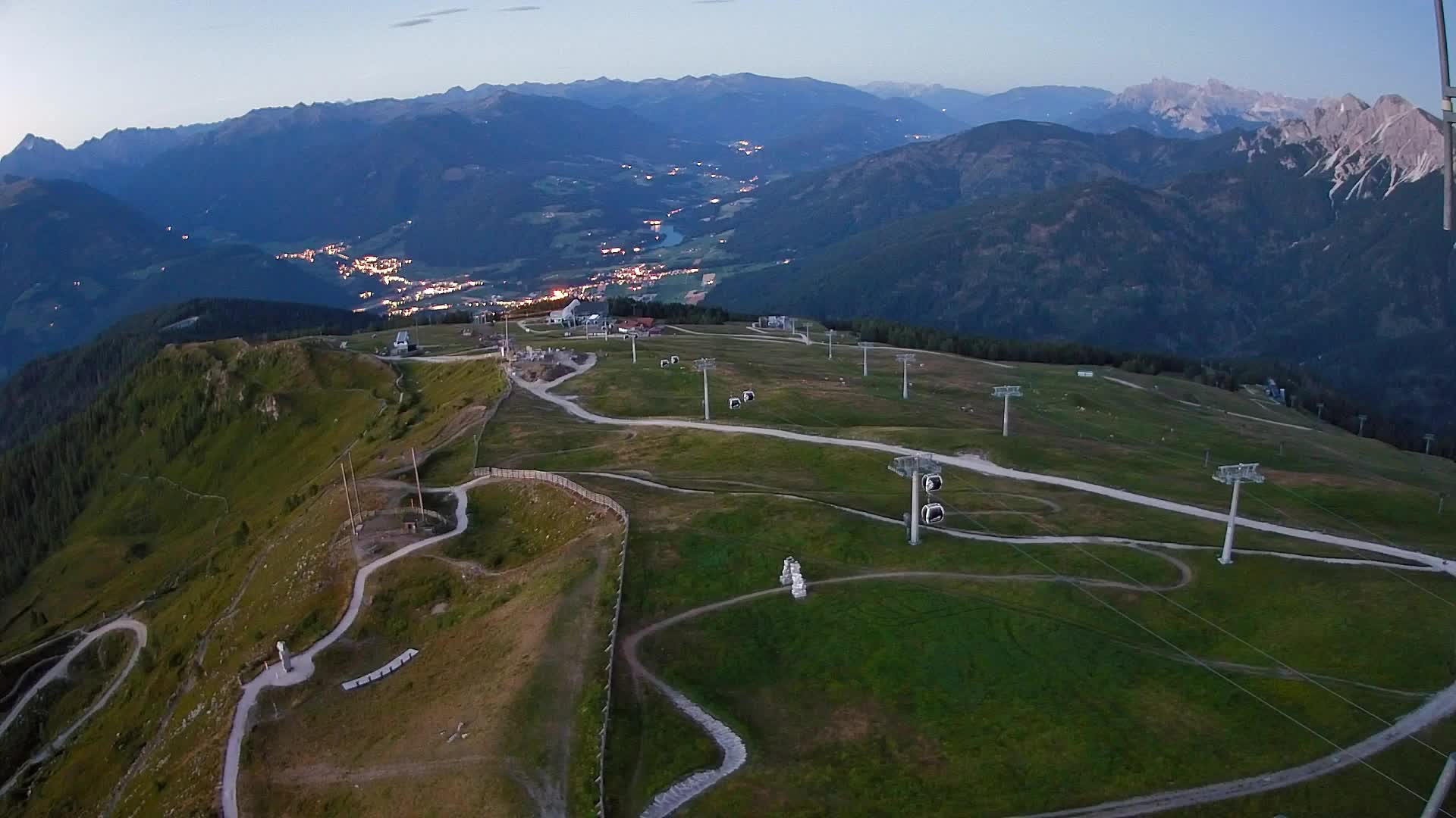 Kronplatz vrh | pogled na Valdaora – Olang