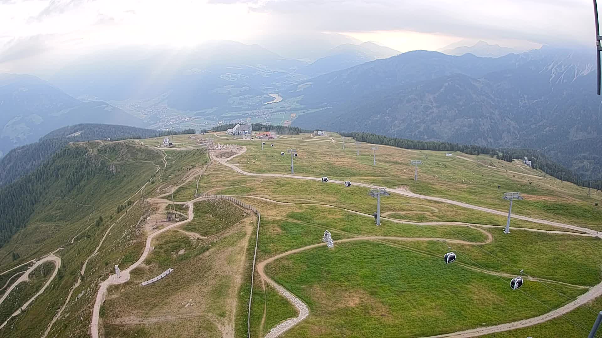 Sommet du Kronplatz | vue sur Valdaora – Olang