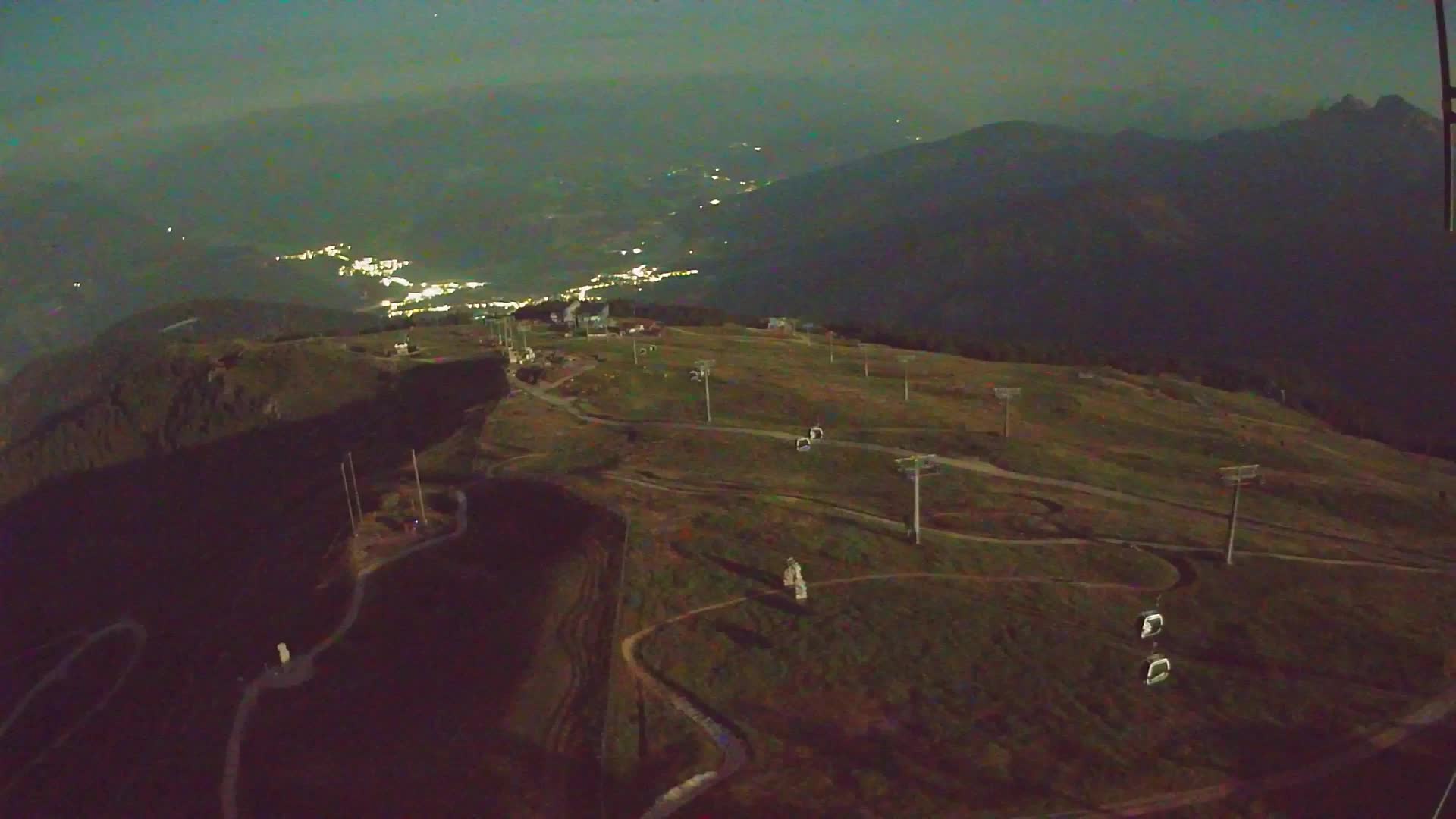 Kronplatz-Gipfel | Blick nach Olang – Valdaora