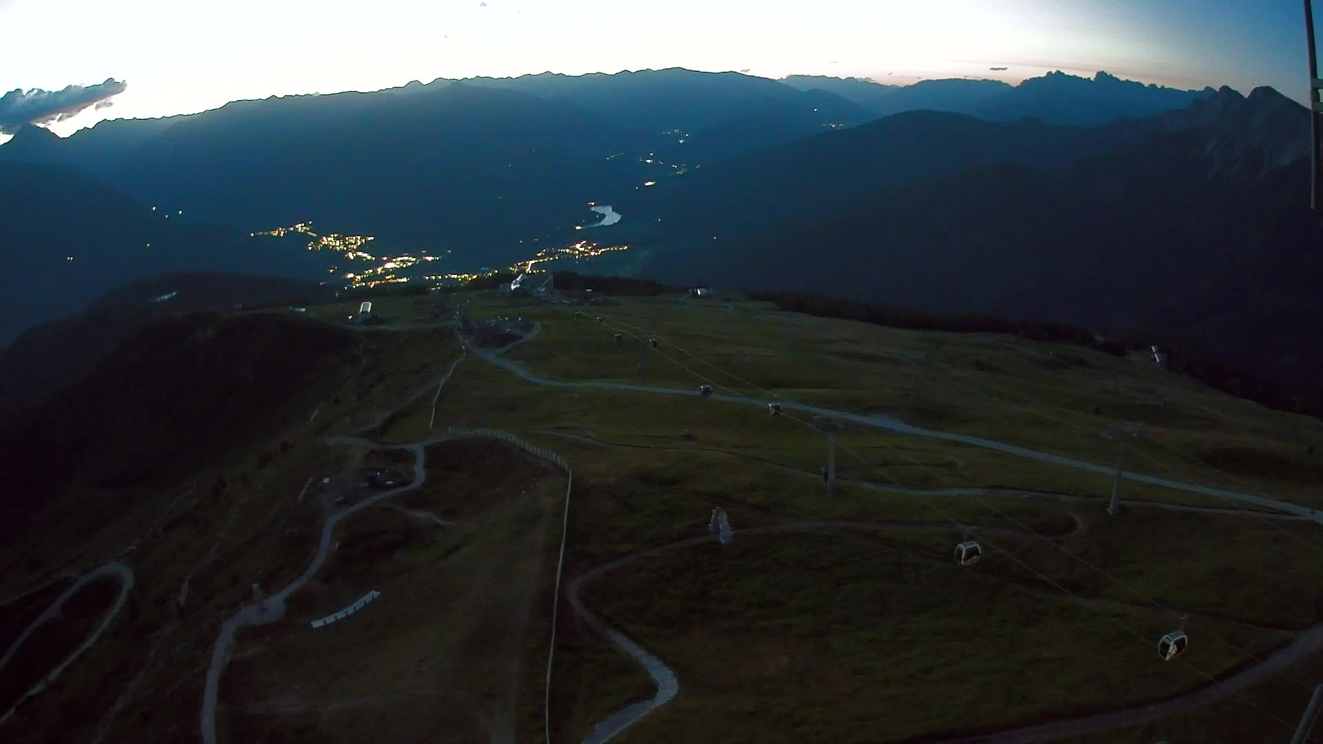 Kronplatz-Gipfel | Blick nach Olang – Valdaora