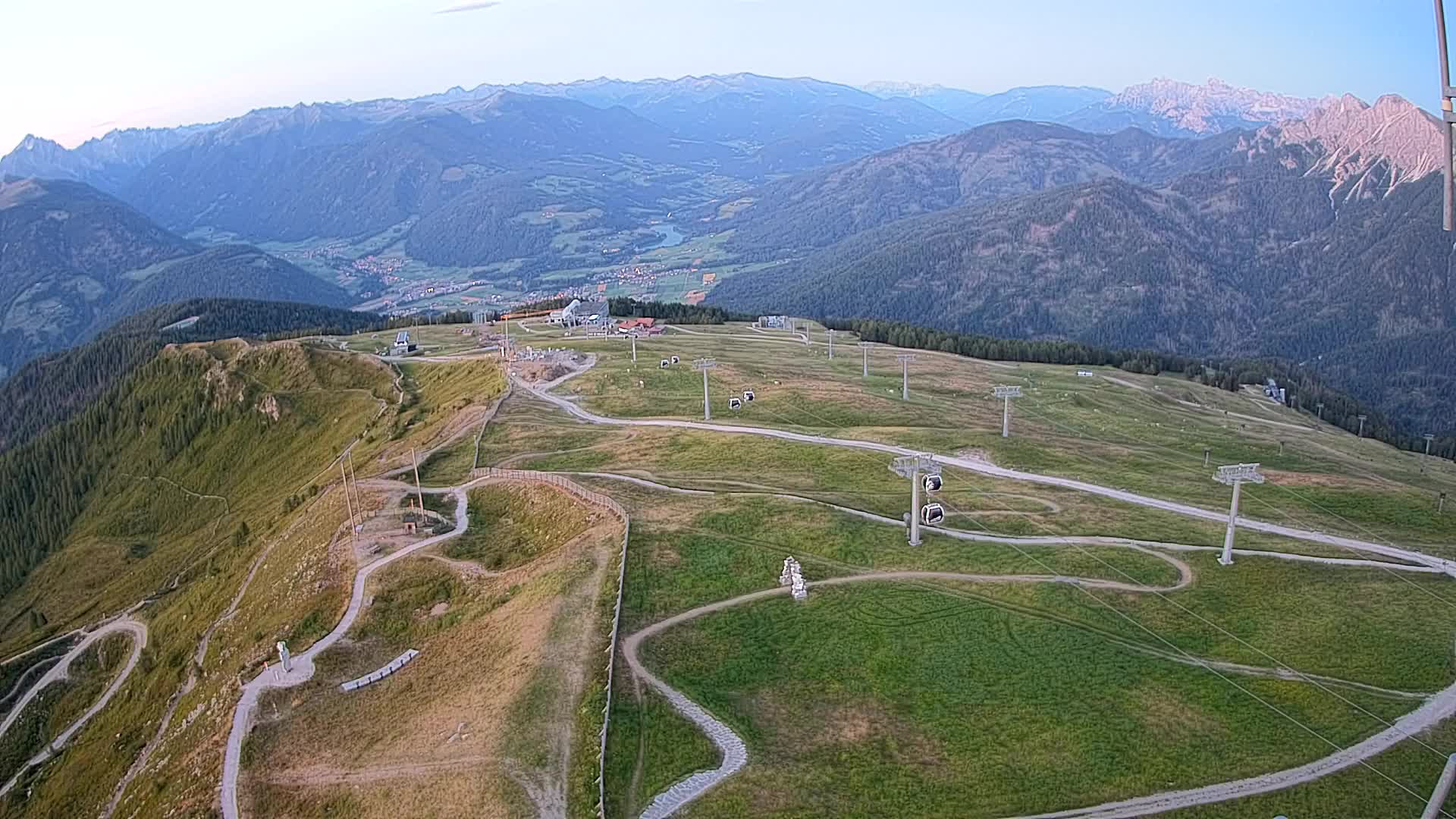 Sommet du Kronplatz | vue sur Valdaora – Olang