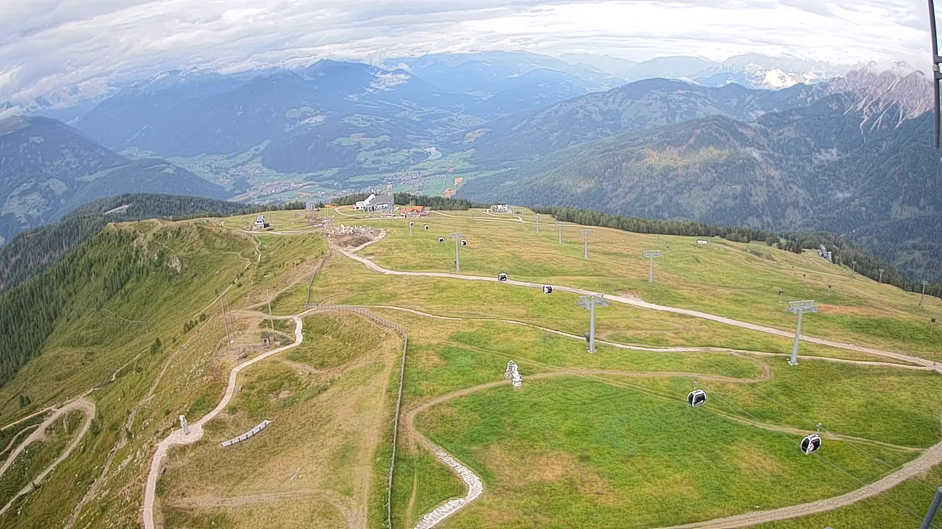 Sommet du Kronplatz | vue sur Valdaora – Olang