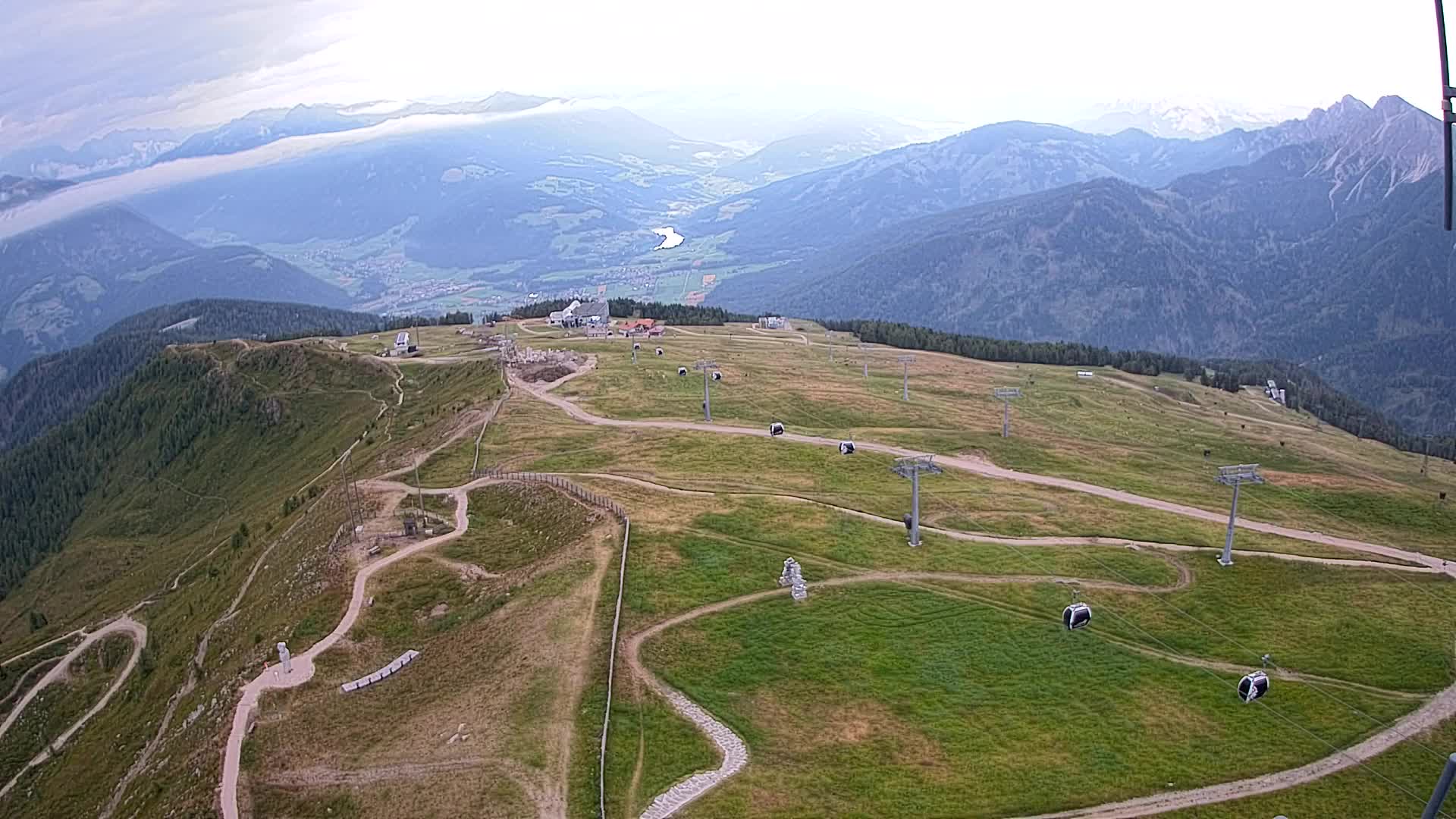 Sommet du Kronplatz | vue sur Valdaora – Olang