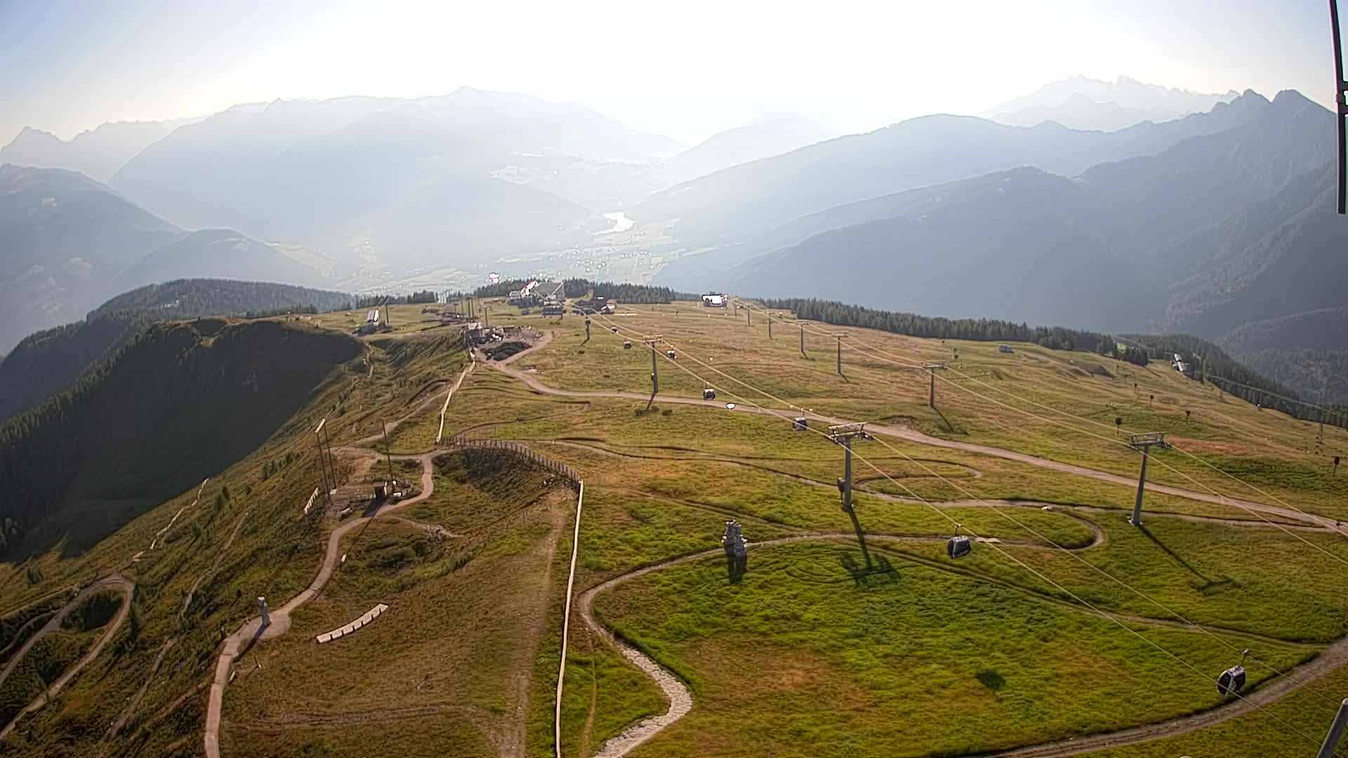 Kronplatz-Gipfel | Blick nach Olang – Valdaora