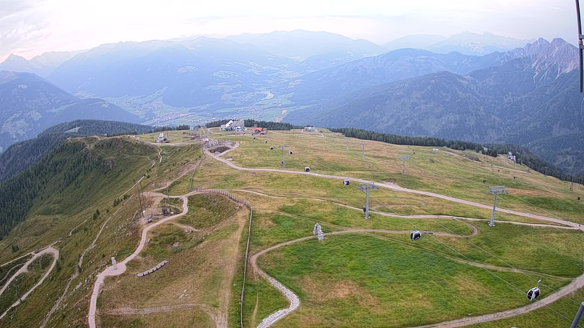 Kronplatz-Gipfel | Blick nach Olang – Valdaora