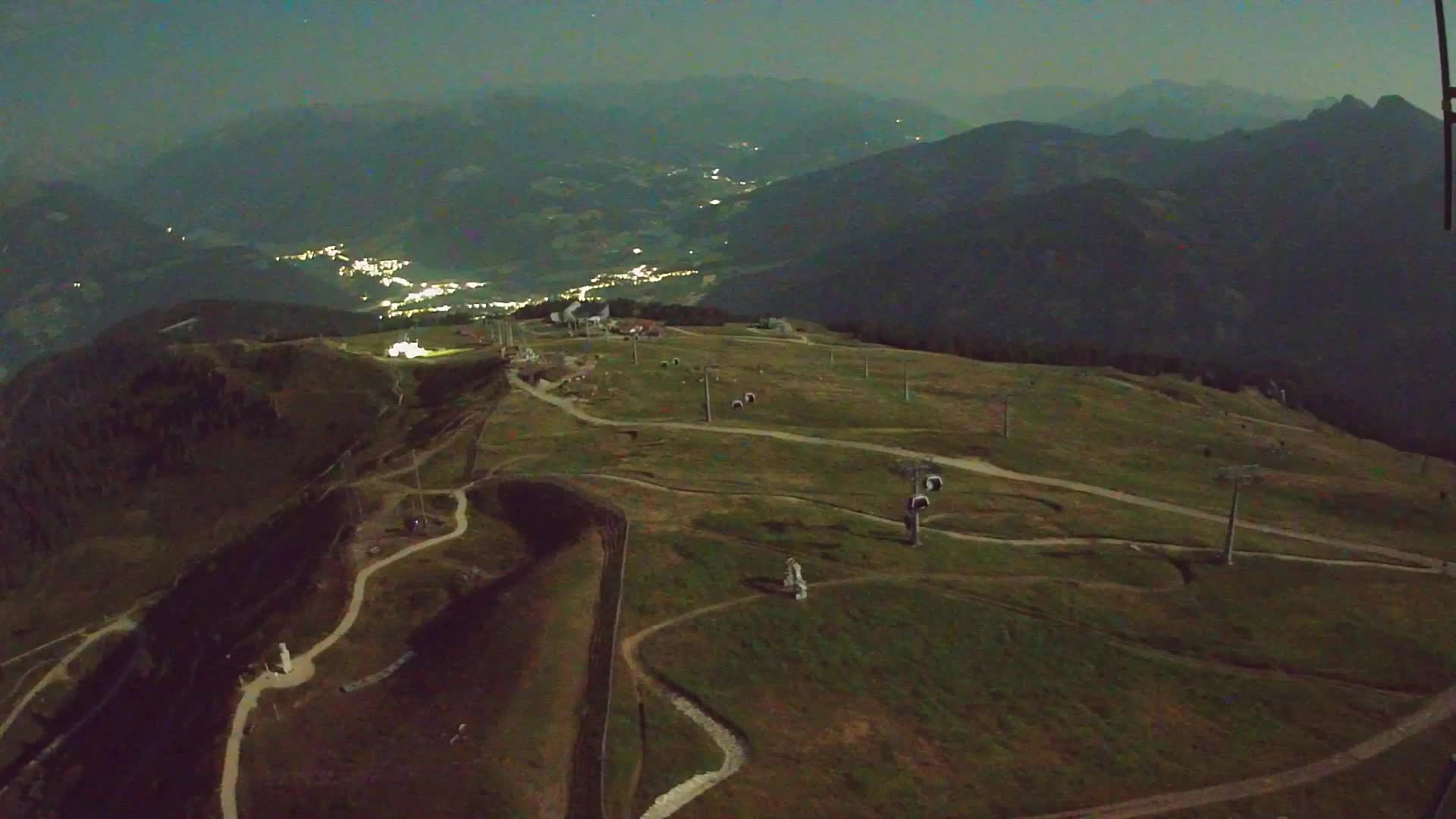 Kronplatz-Gipfel | Blick nach Olang – Valdaora