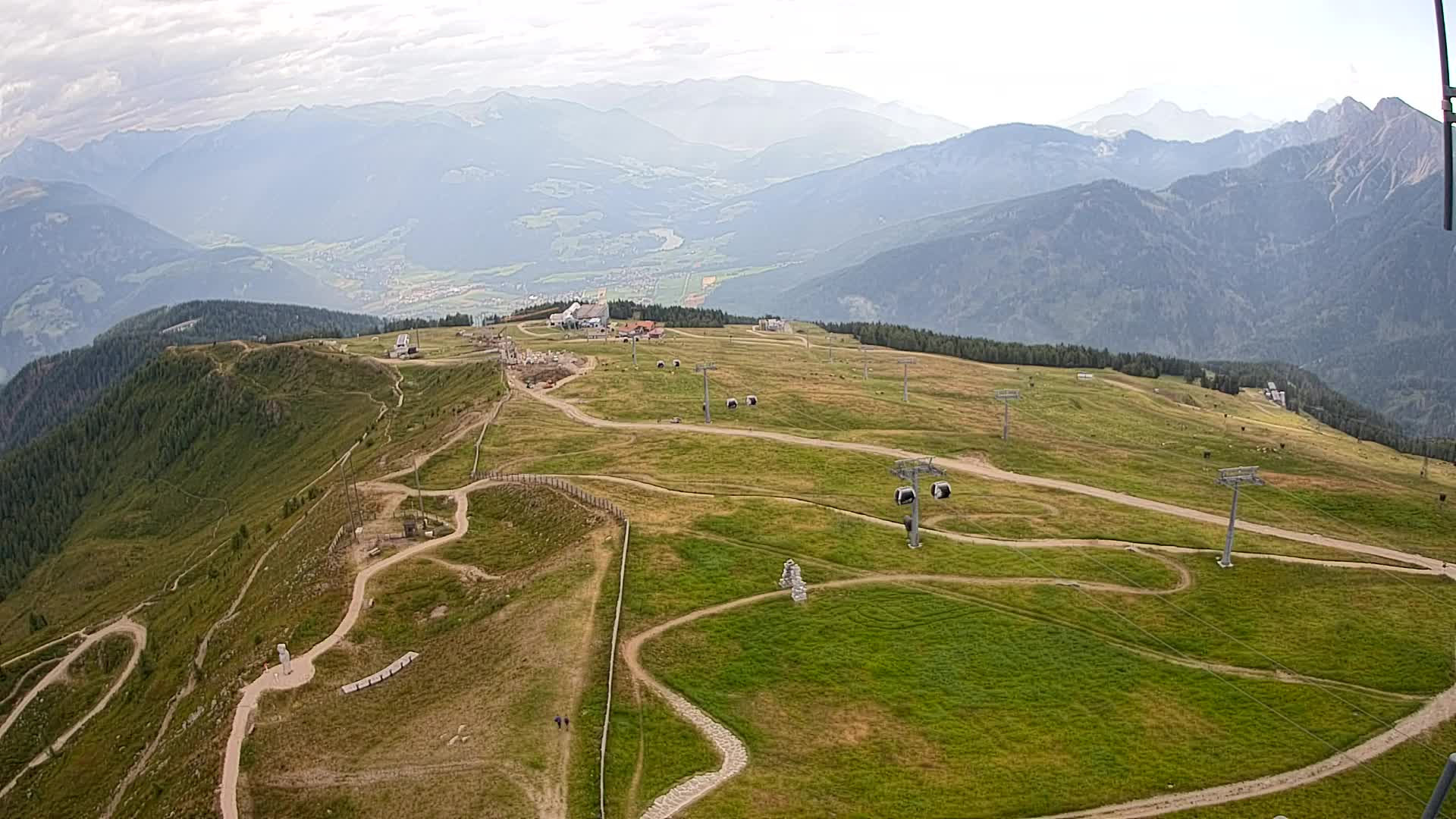 Sommet du Kronplatz | vue sur Valdaora – Olang