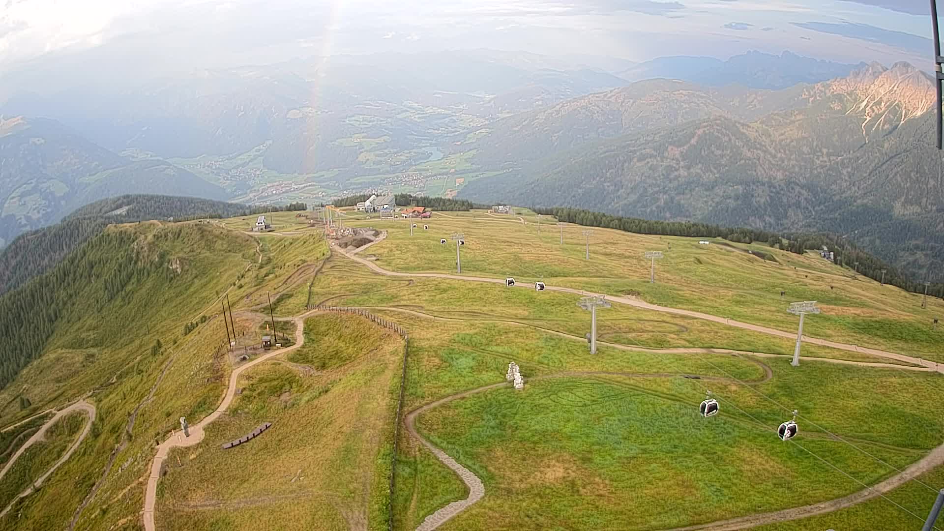 Kronplatz vrh | pogled na Valdaoro – Olang