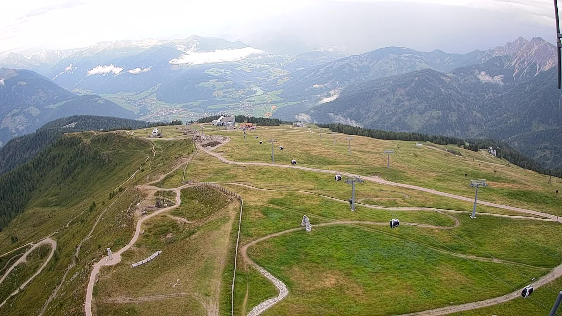 Sommet du Kronplatz | vue sur Valdaora – Olang