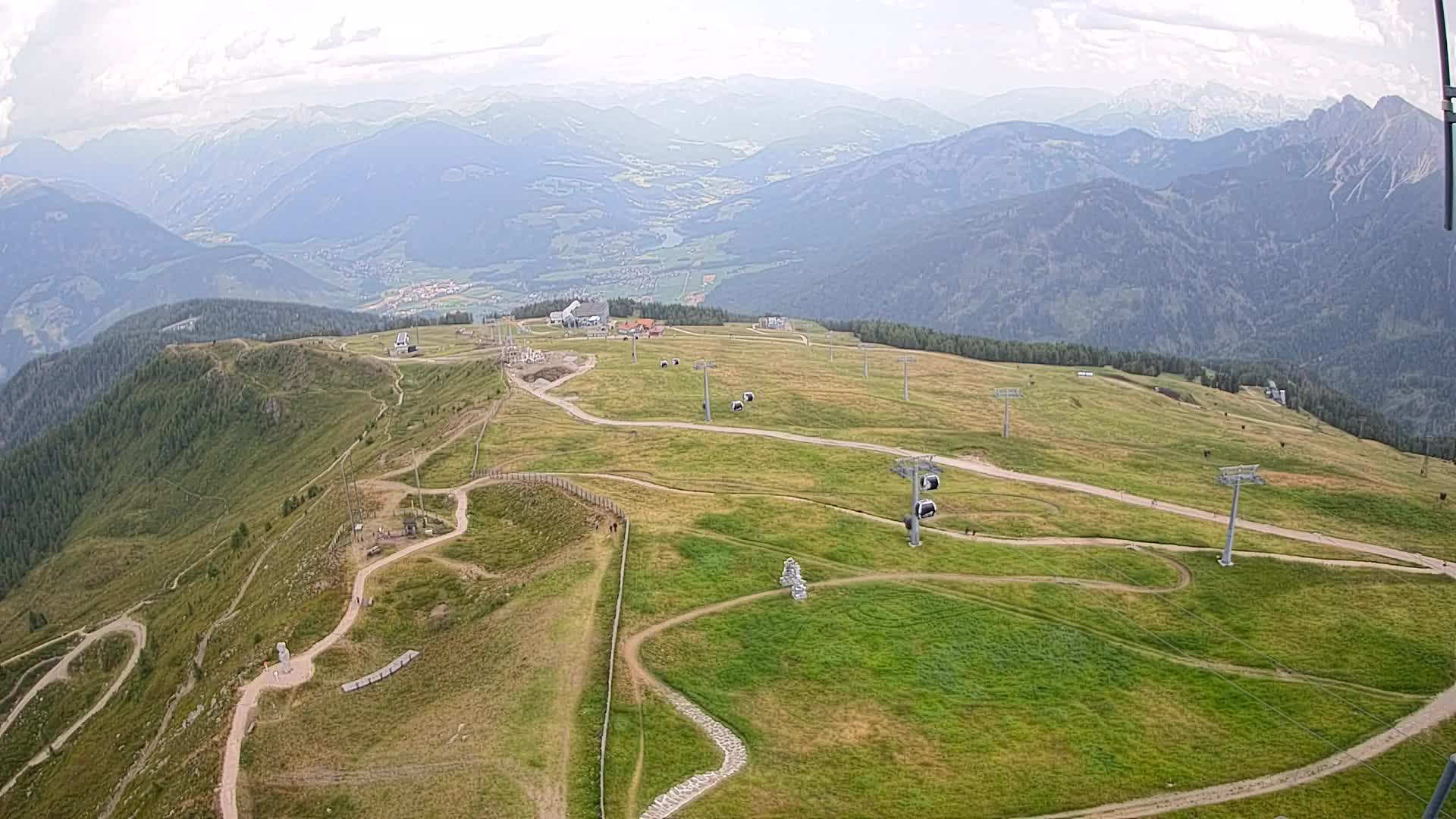 Kronplatz vrh | pogled na Valdaora – Olang