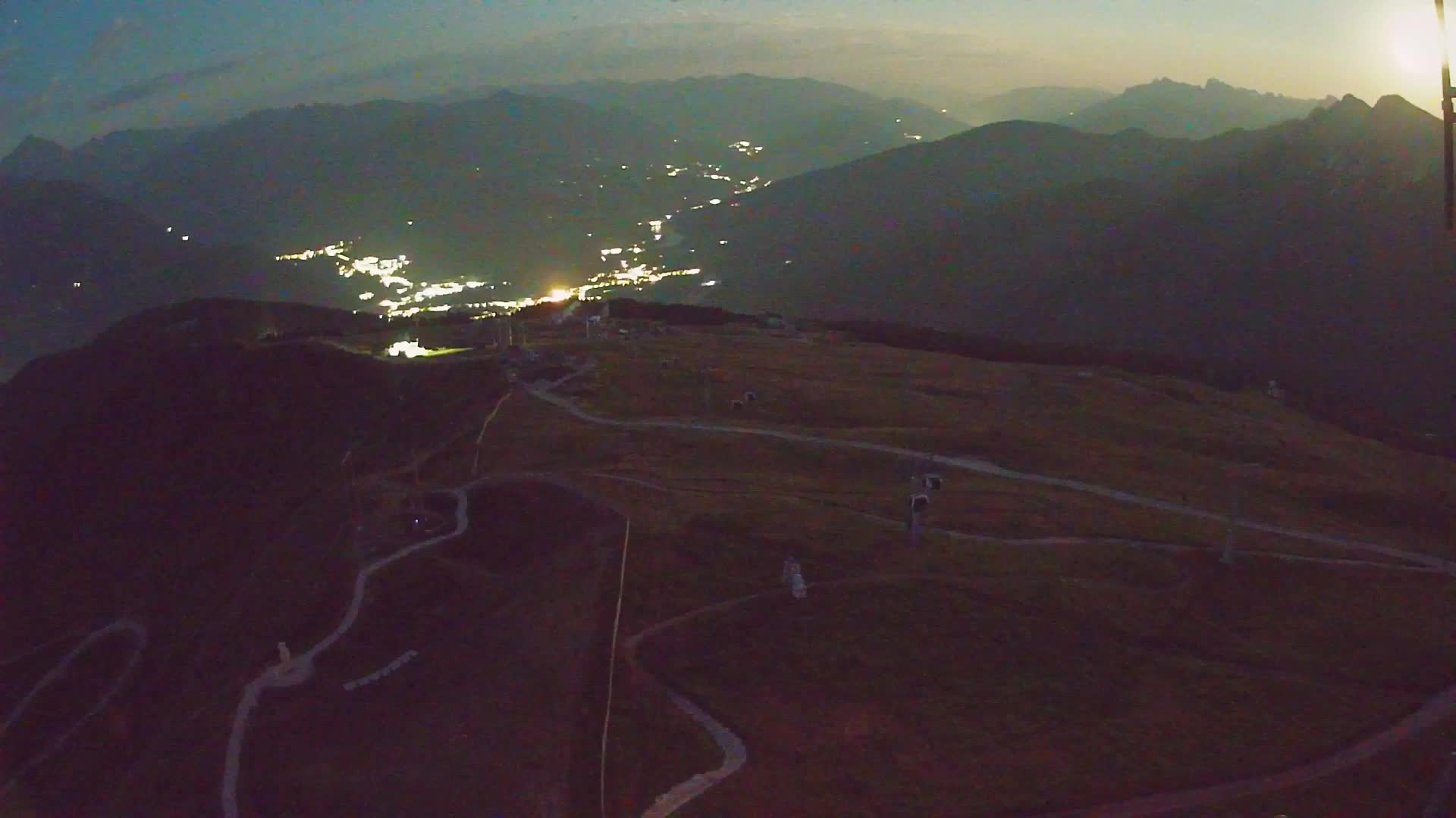 Kronplatz vrh | pogled na Valdaora – Olang