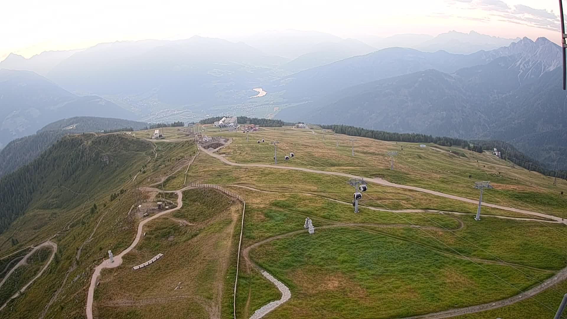 Kronplatz vrh | pogled na Valdaora – Olang