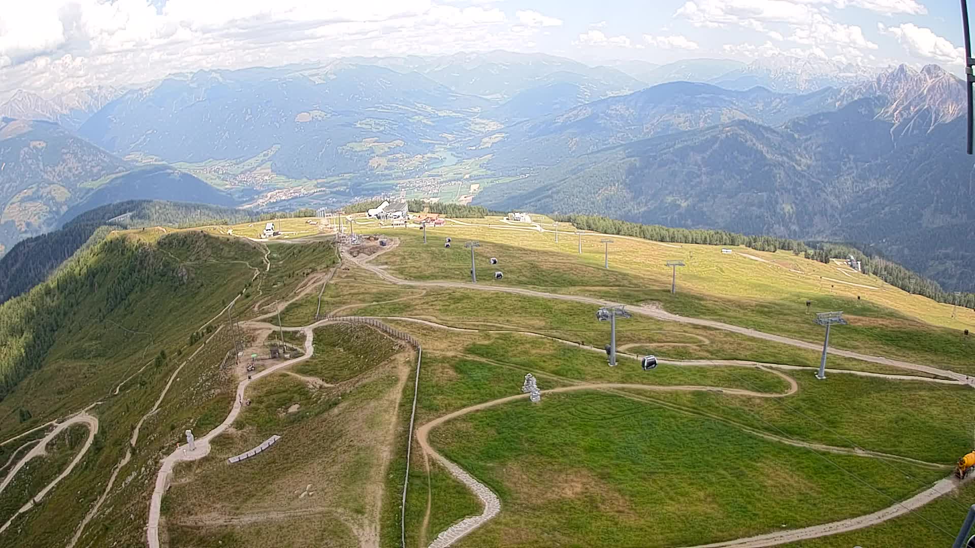 Kronplatz vrh | pogled na Valdaora – Olang