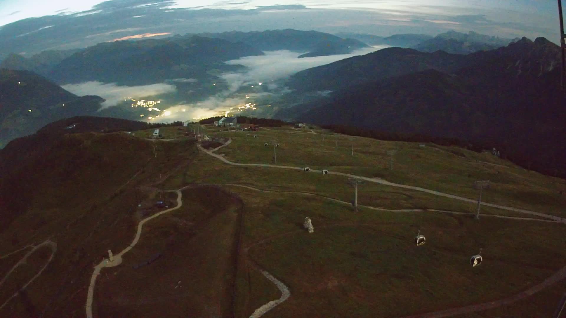 Sommet du Kronplatz | vue sur Valdaora – Olang