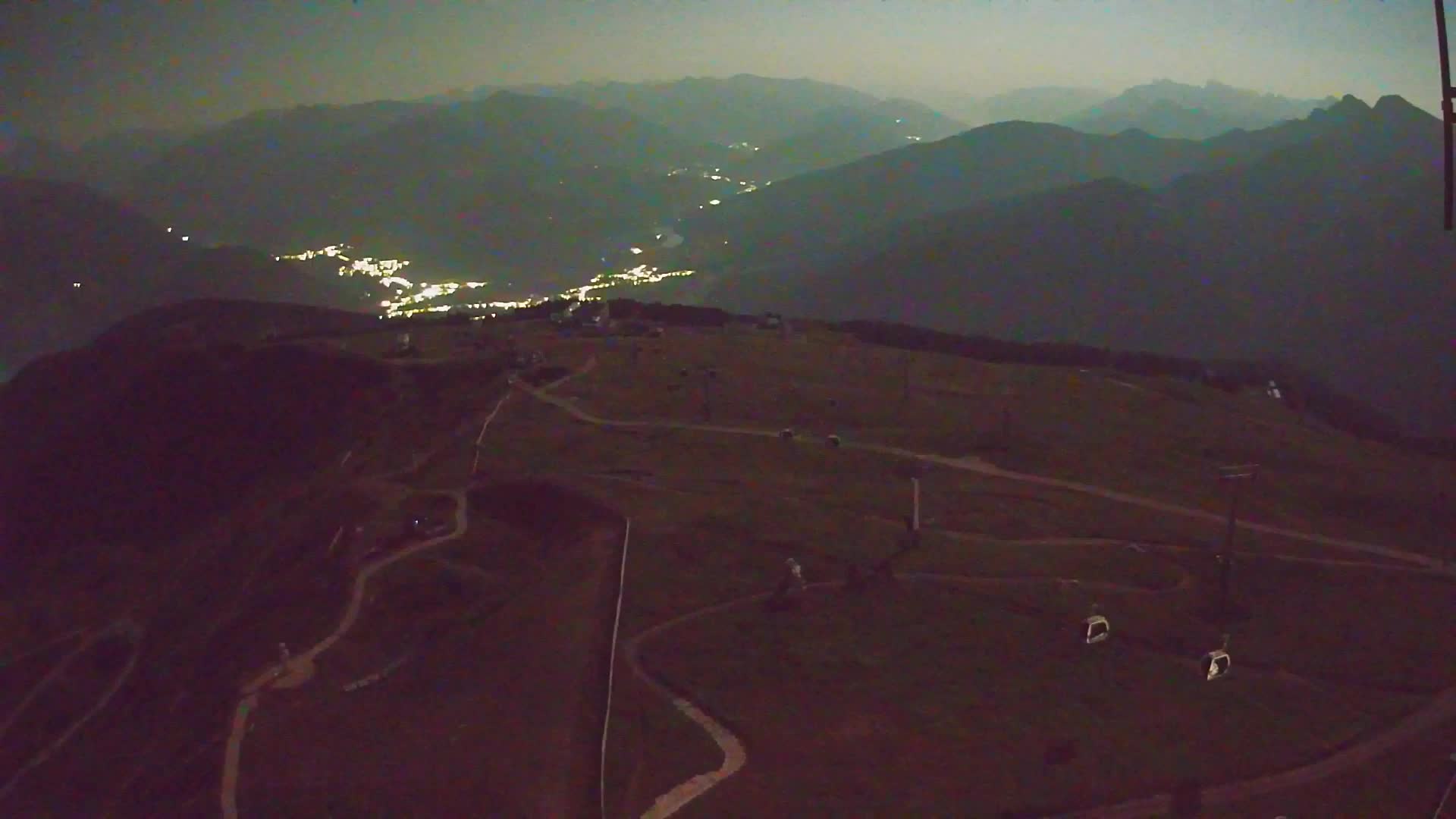 Kronplatz-Gipfel | Blick nach Olang – Valdaora