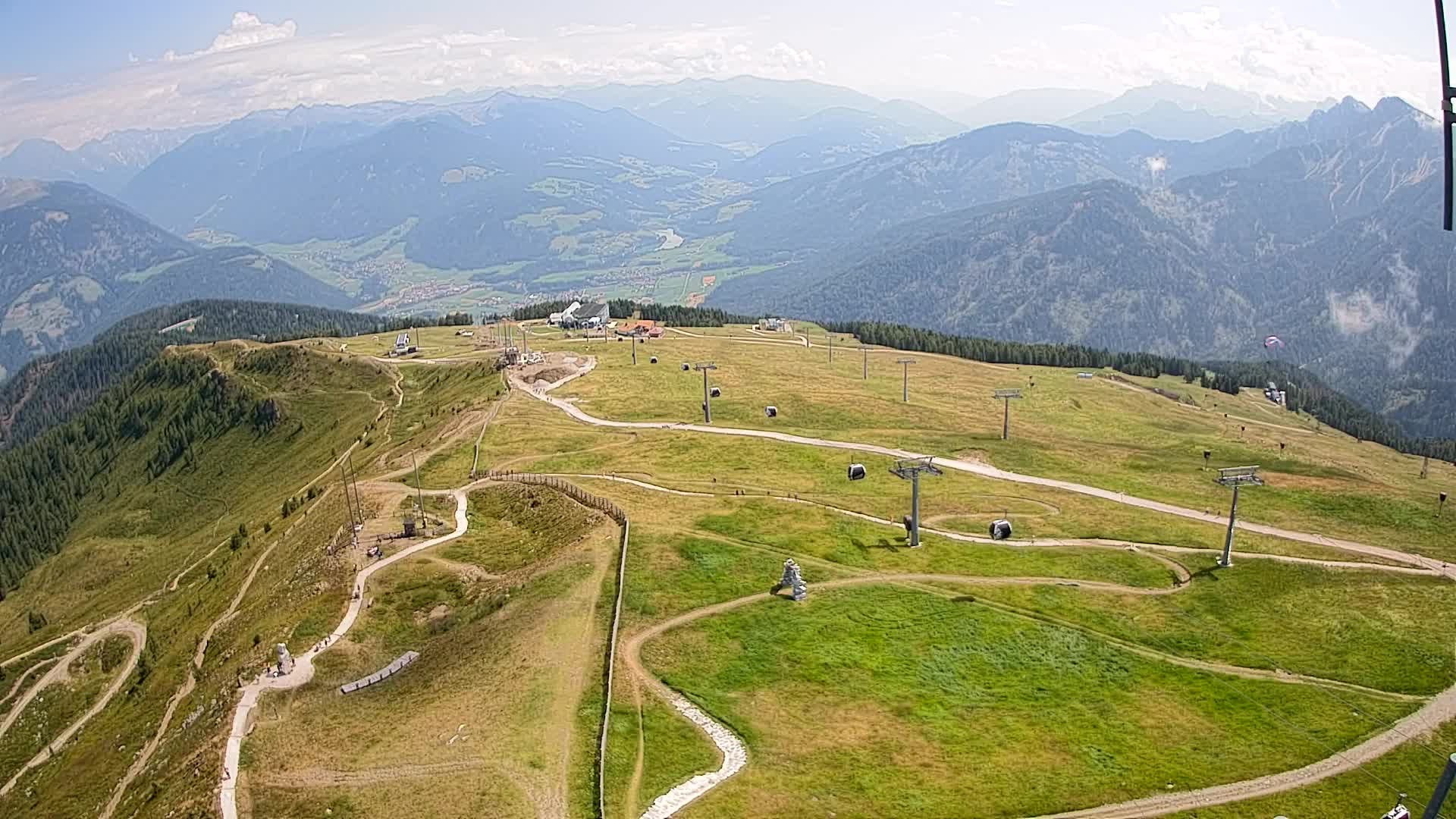 Sommet du Kronplatz | vue sur Valdaora – Olang