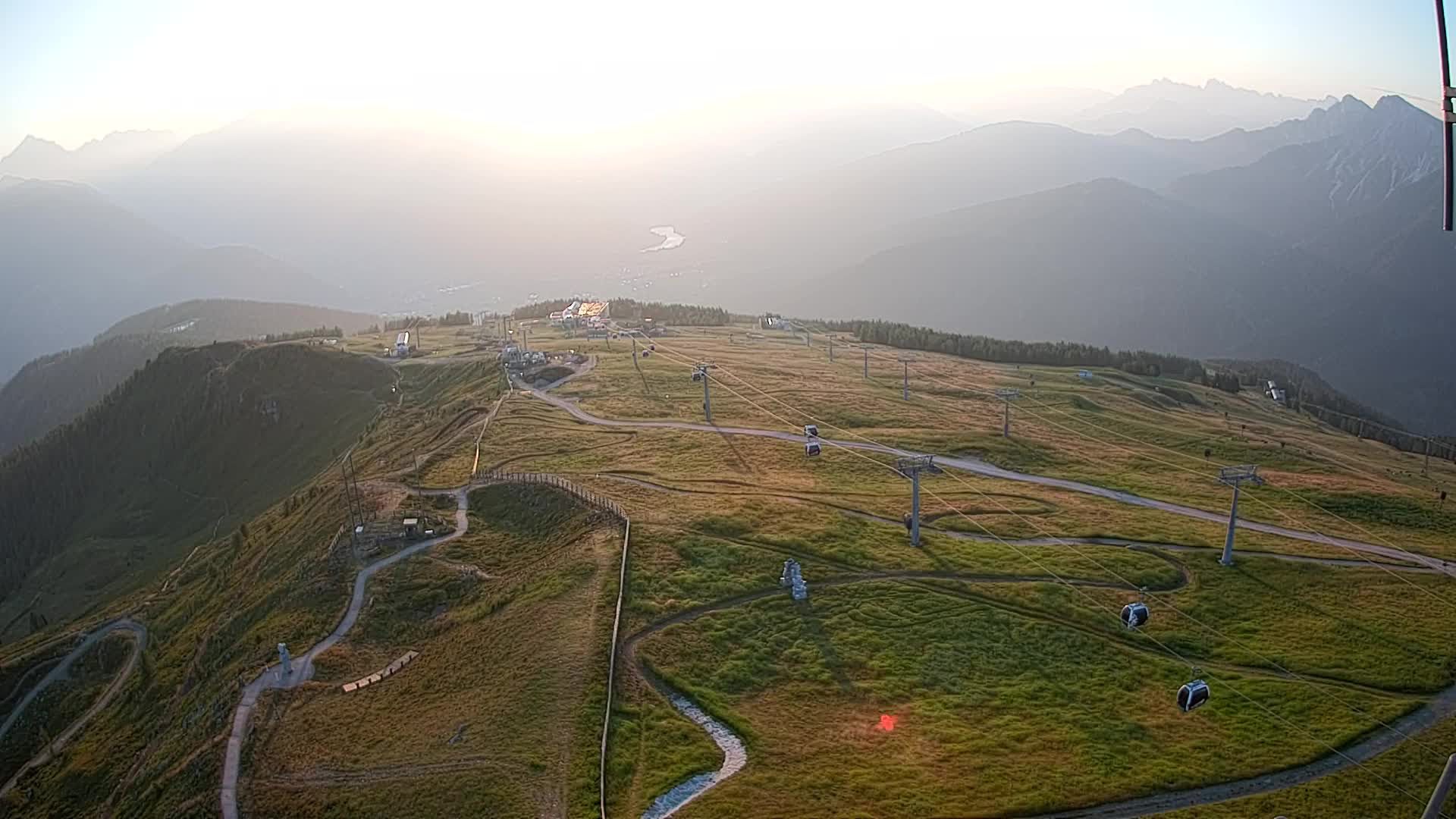 Kronplatz-Gipfel | Blick nach Olang – Valdaora