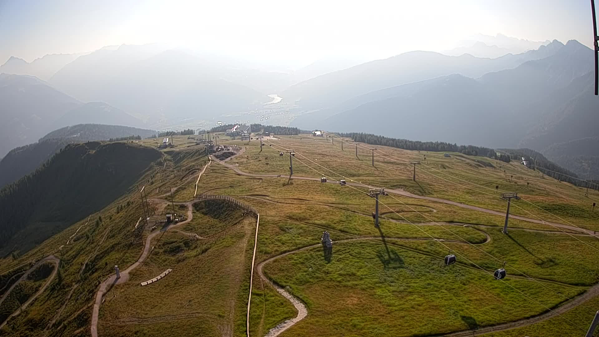 Kronplatz-Gipfel | Blick nach Olang – Valdaora