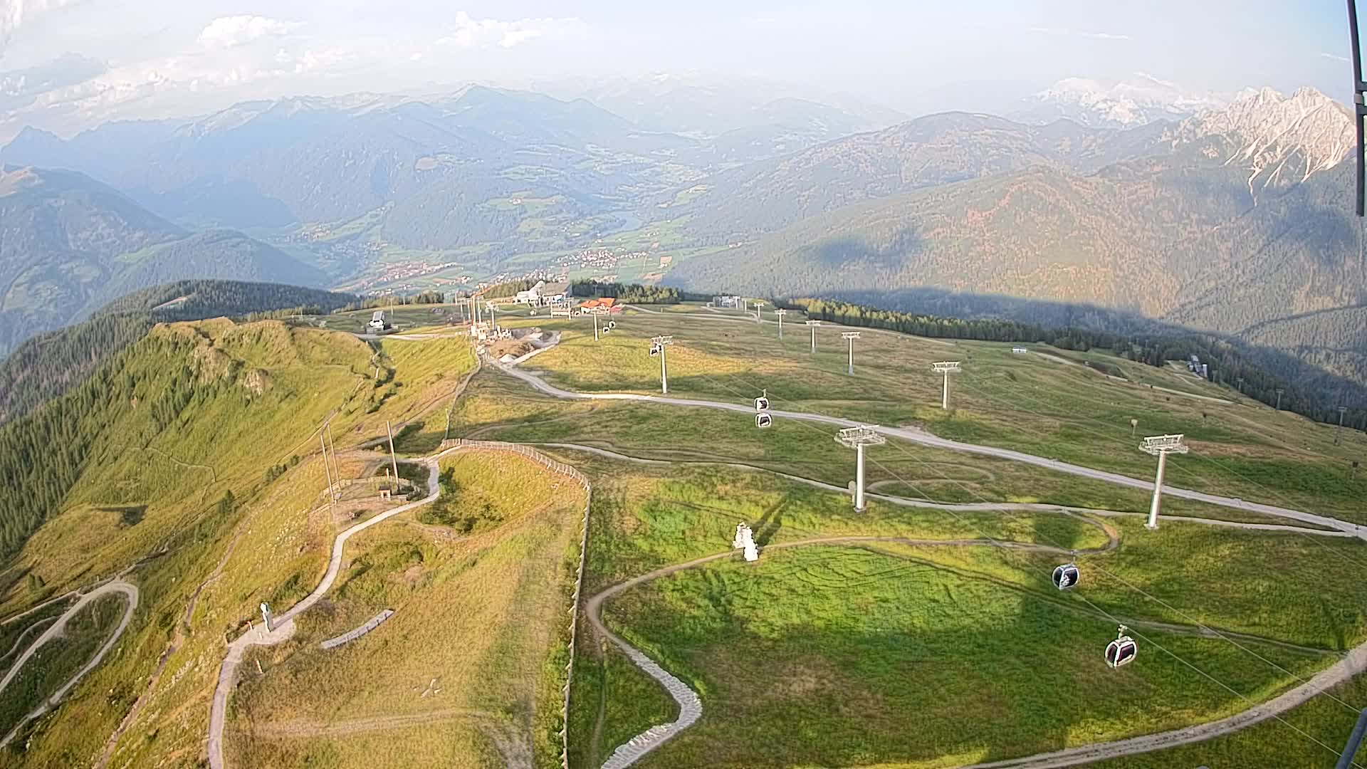 Sommet du Kronplatz | vue sur Valdaora – Olang