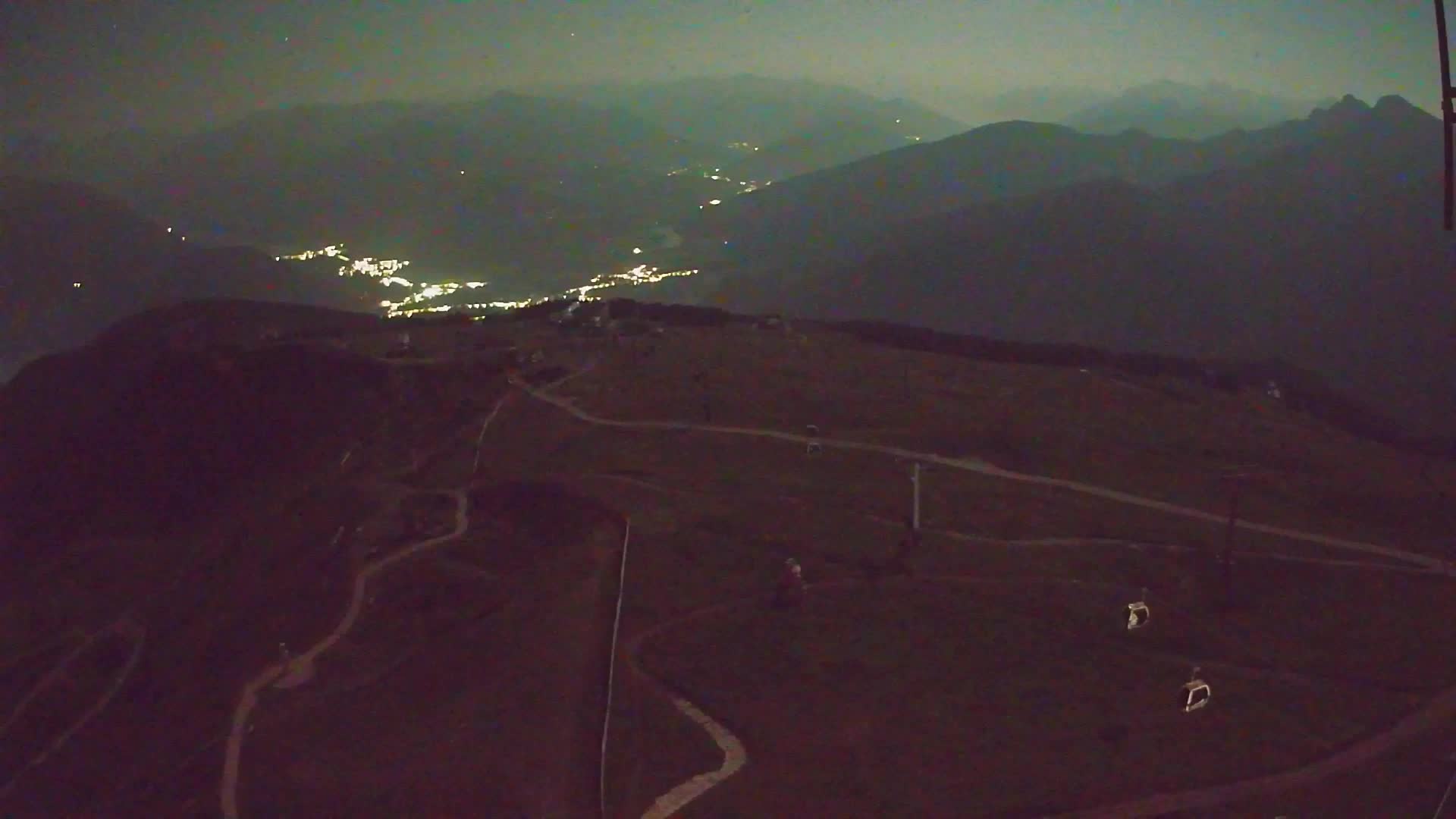 Kronplatz-Gipfel | Blick nach Olang – Valdaora