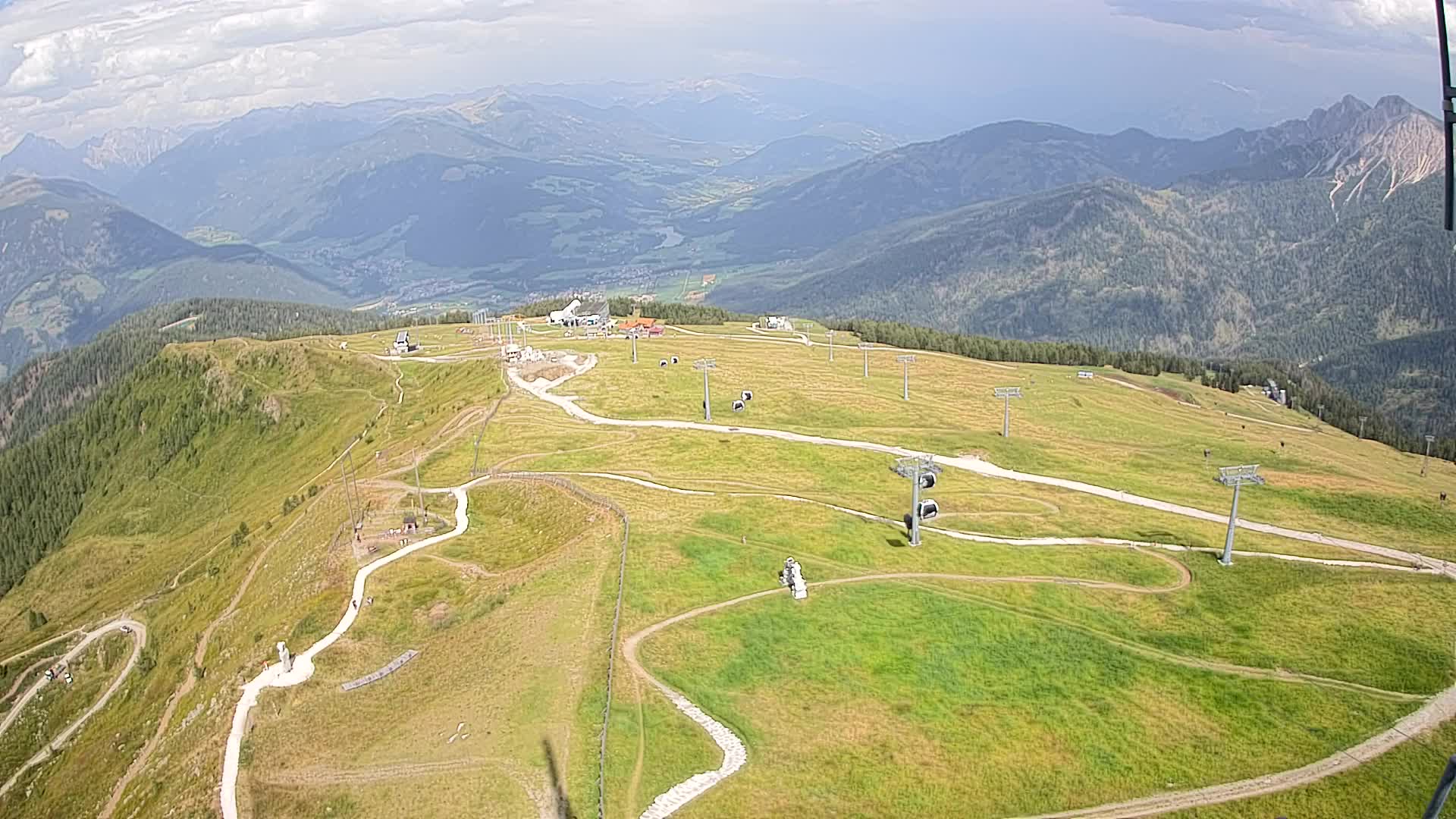 Sommet du Kronplatz | vue sur Valdaora – Olang