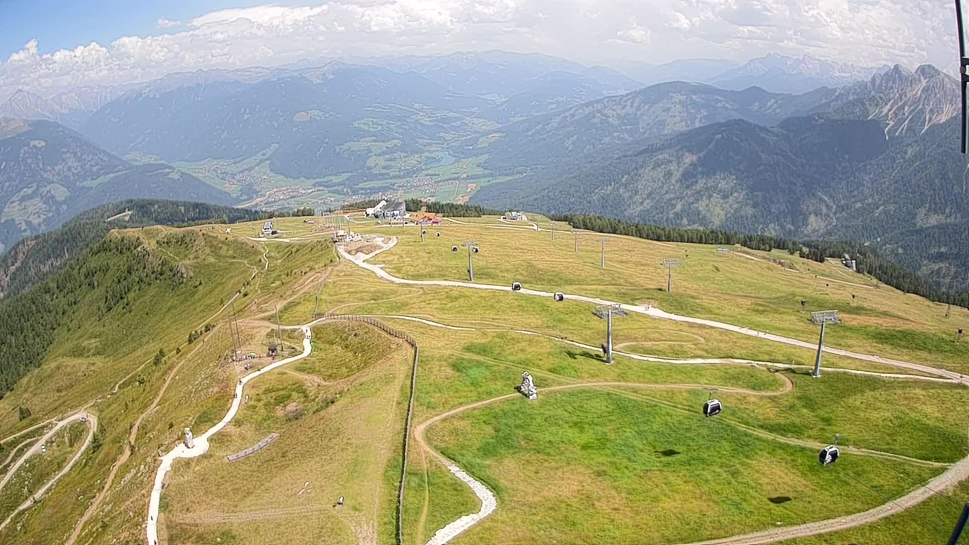 Kronplatz vrh | pogled na Valdaoro – Olang