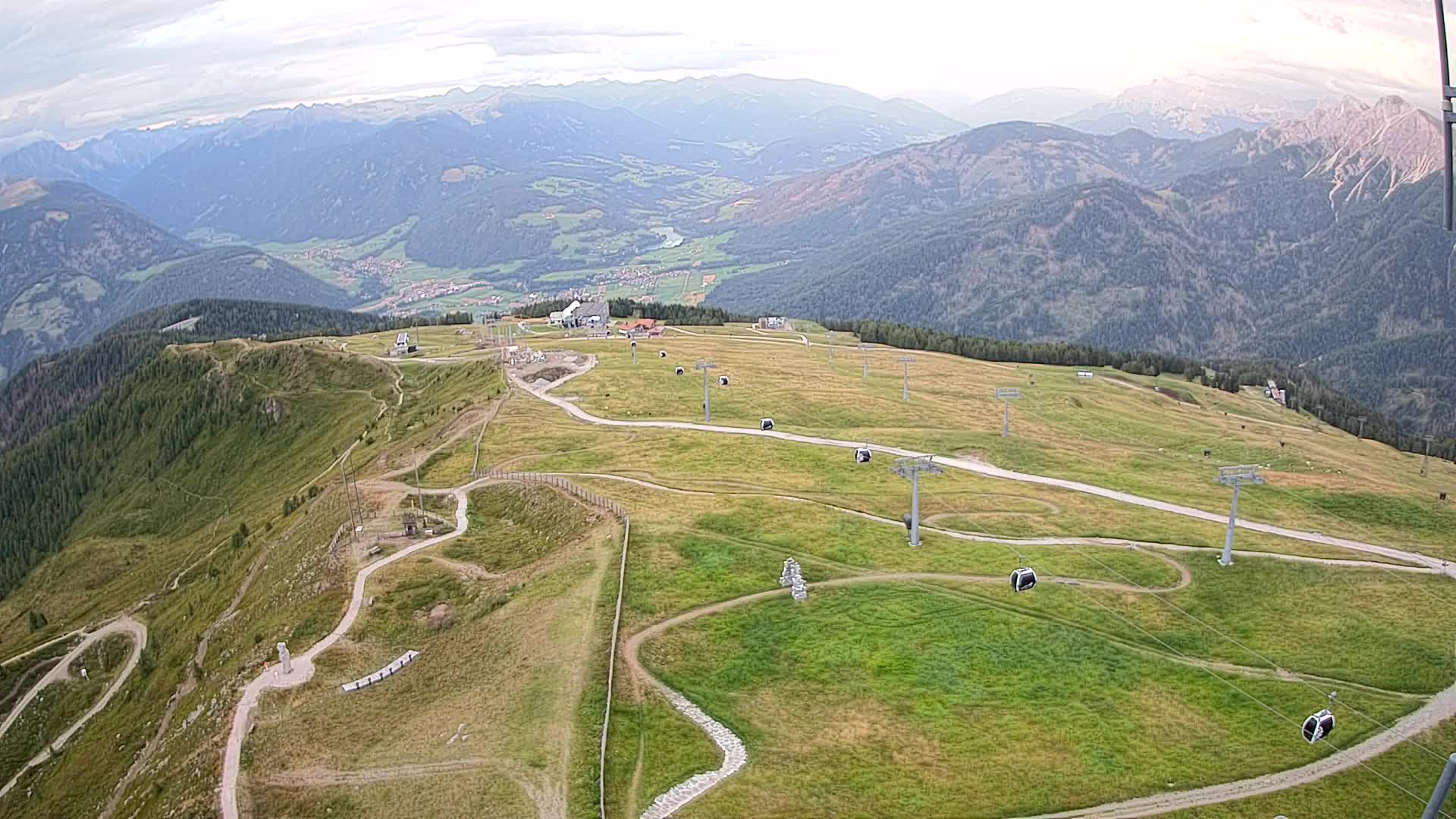 Sommet du Kronplatz | vue sur Valdaora – Olang