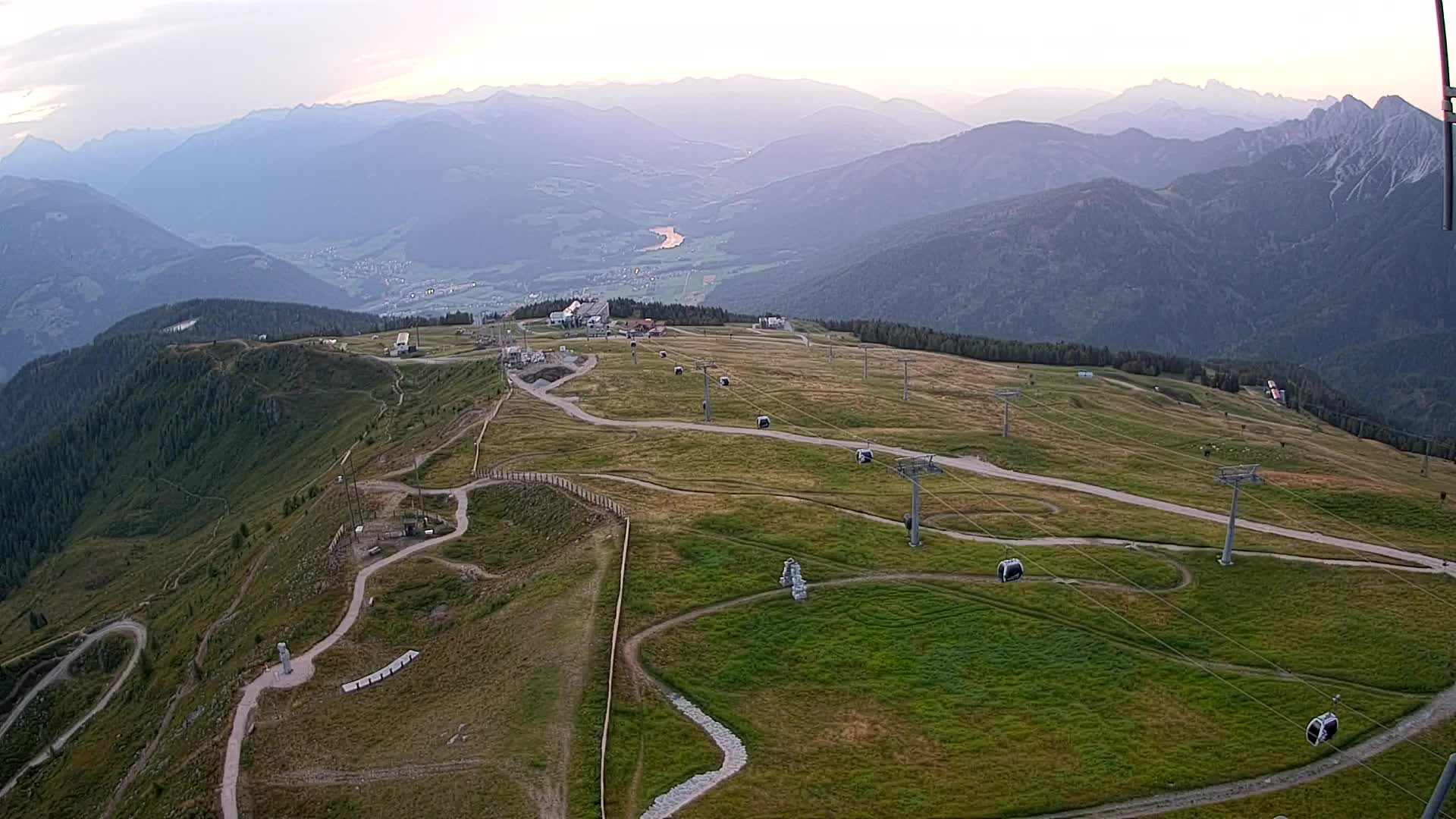 Sommet du Kronplatz | vue sur Valdaora – Olang
