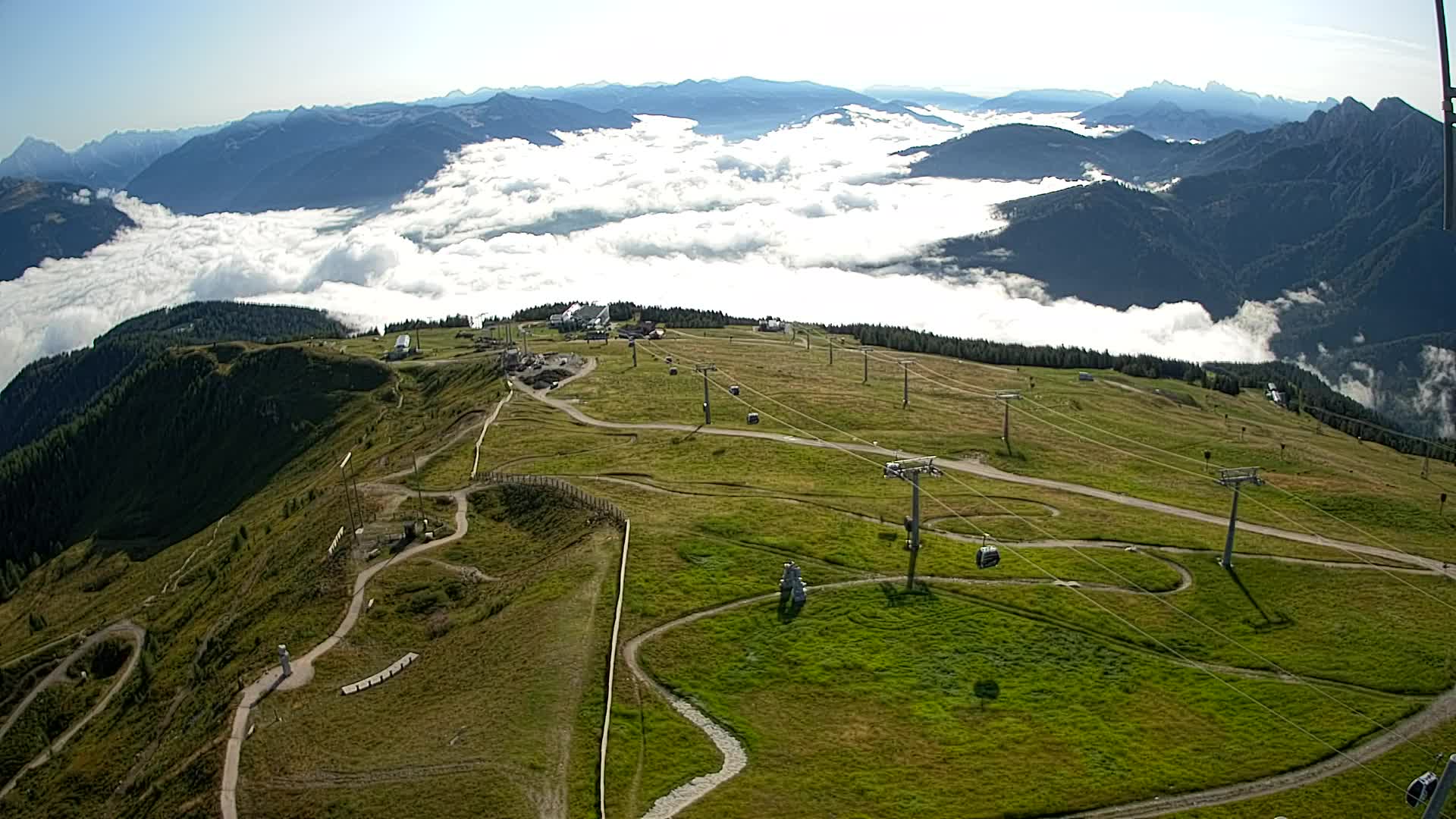 Sommet du Kronplatz | vue sur Valdaora – Olang
