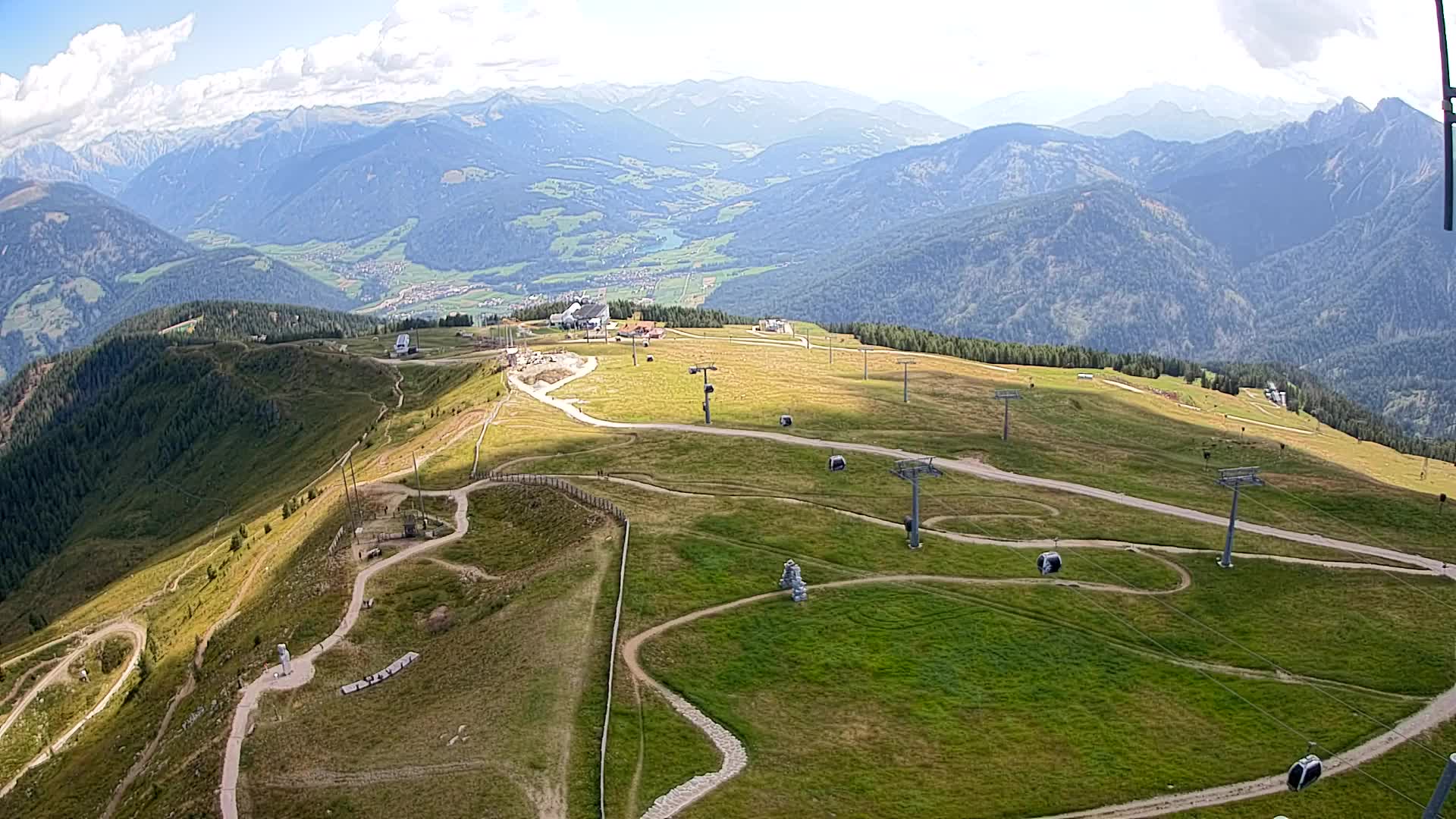 Kronplatz vrh | pogled na Valdaora – Olang