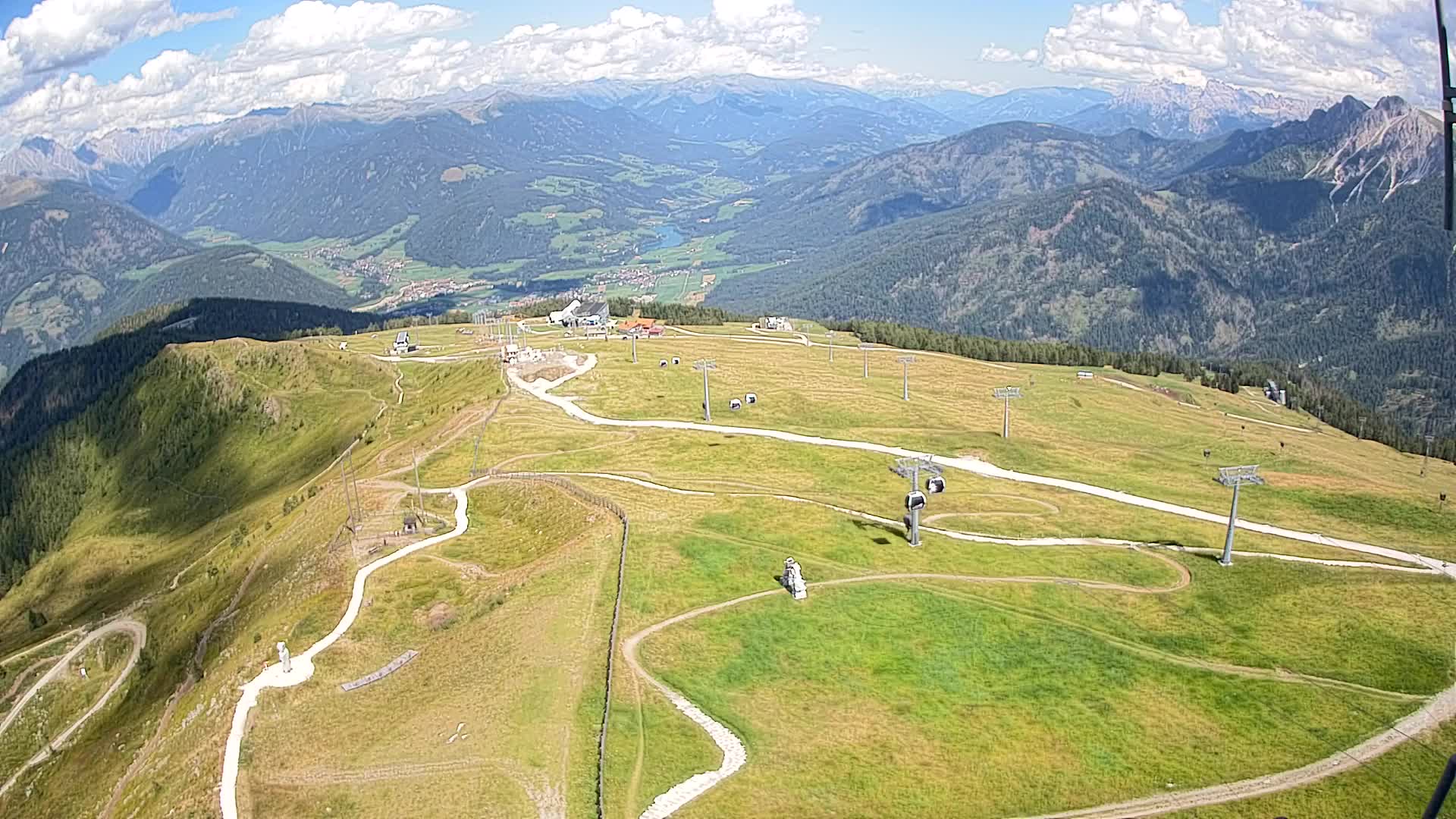 Sommet du Kronplatz | vue sur Valdaora – Olang