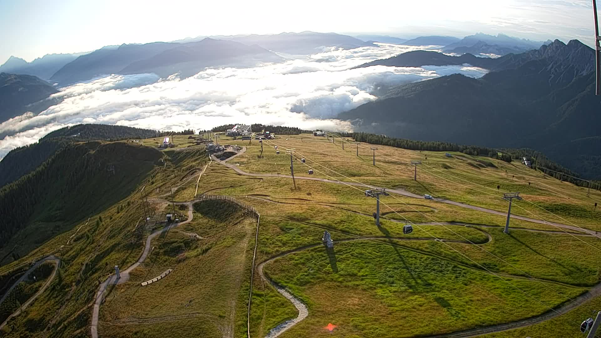 Sommet du Kronplatz | vue sur Valdaora – Olang