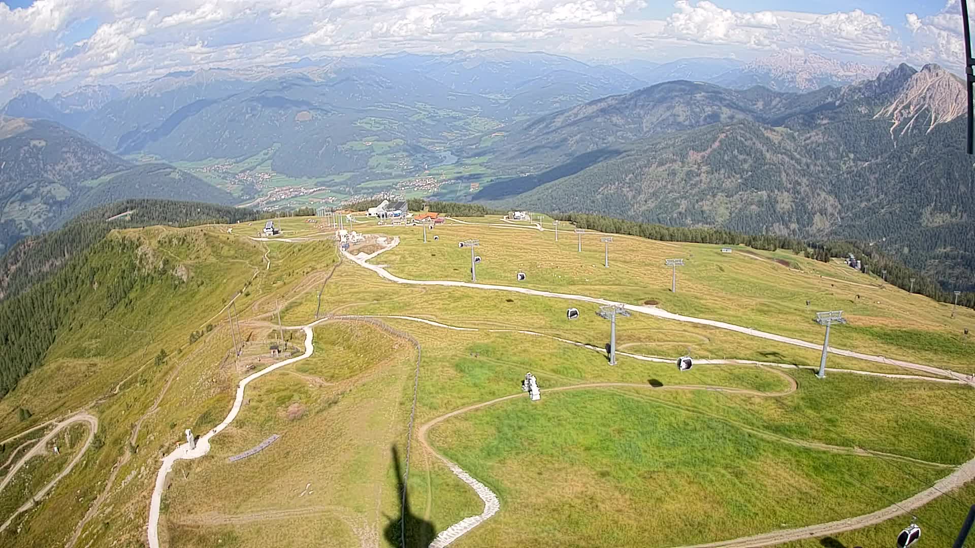 Sommet du Kronplatz | vue sur Valdaora – Olang