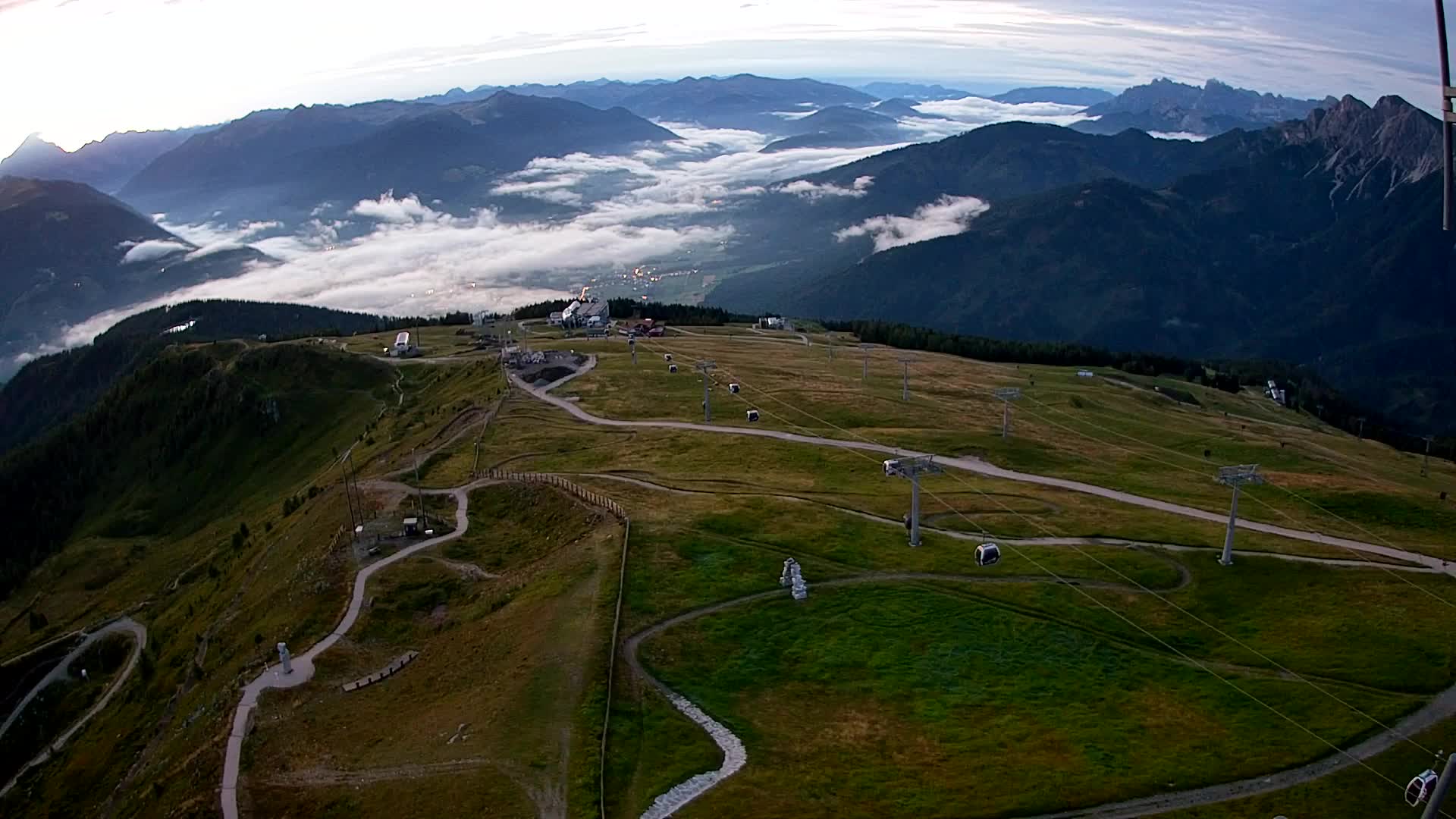 Sommet du Kronplatz | vue sur Valdaora – Olang